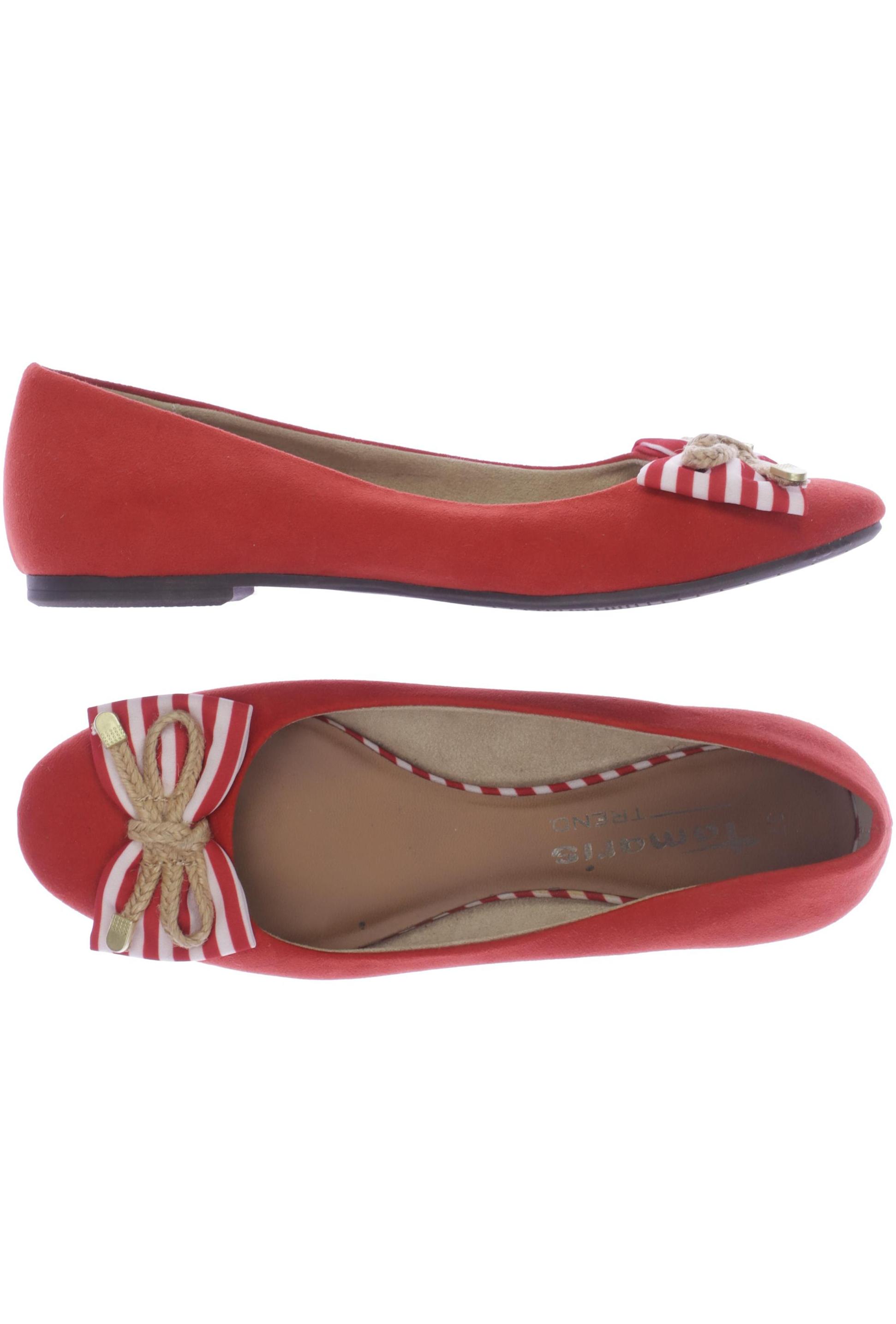 

Tamaris Damen Ballerinas, rot, Gr. 37