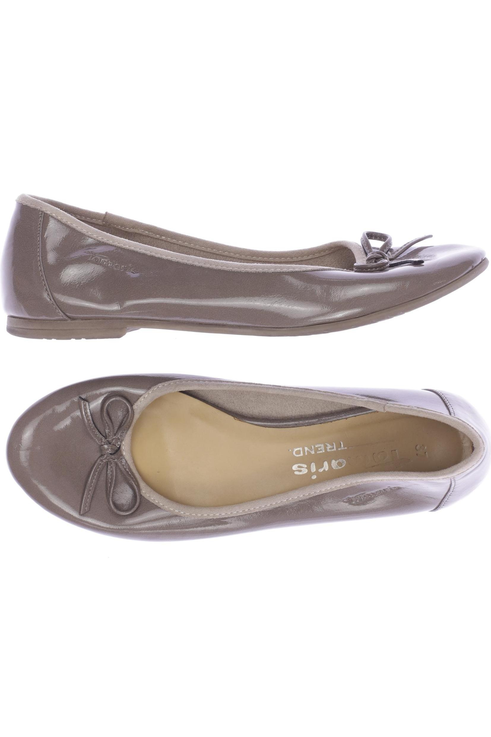 

Tamaris Damen Ballerinas, beige, Gr. 37