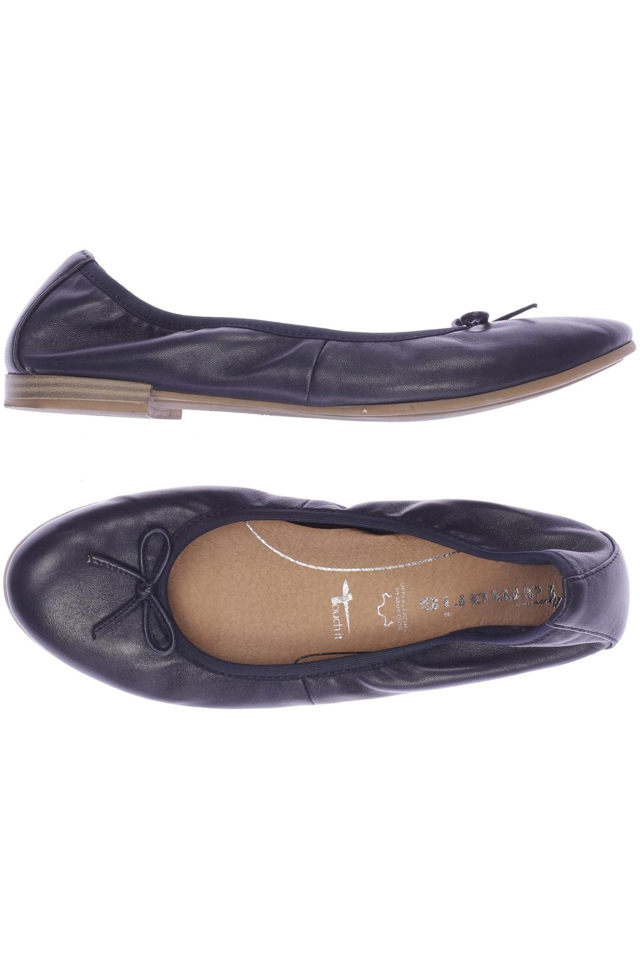 

Tamaris Damen Ballerinas, marineblau, Gr. 38