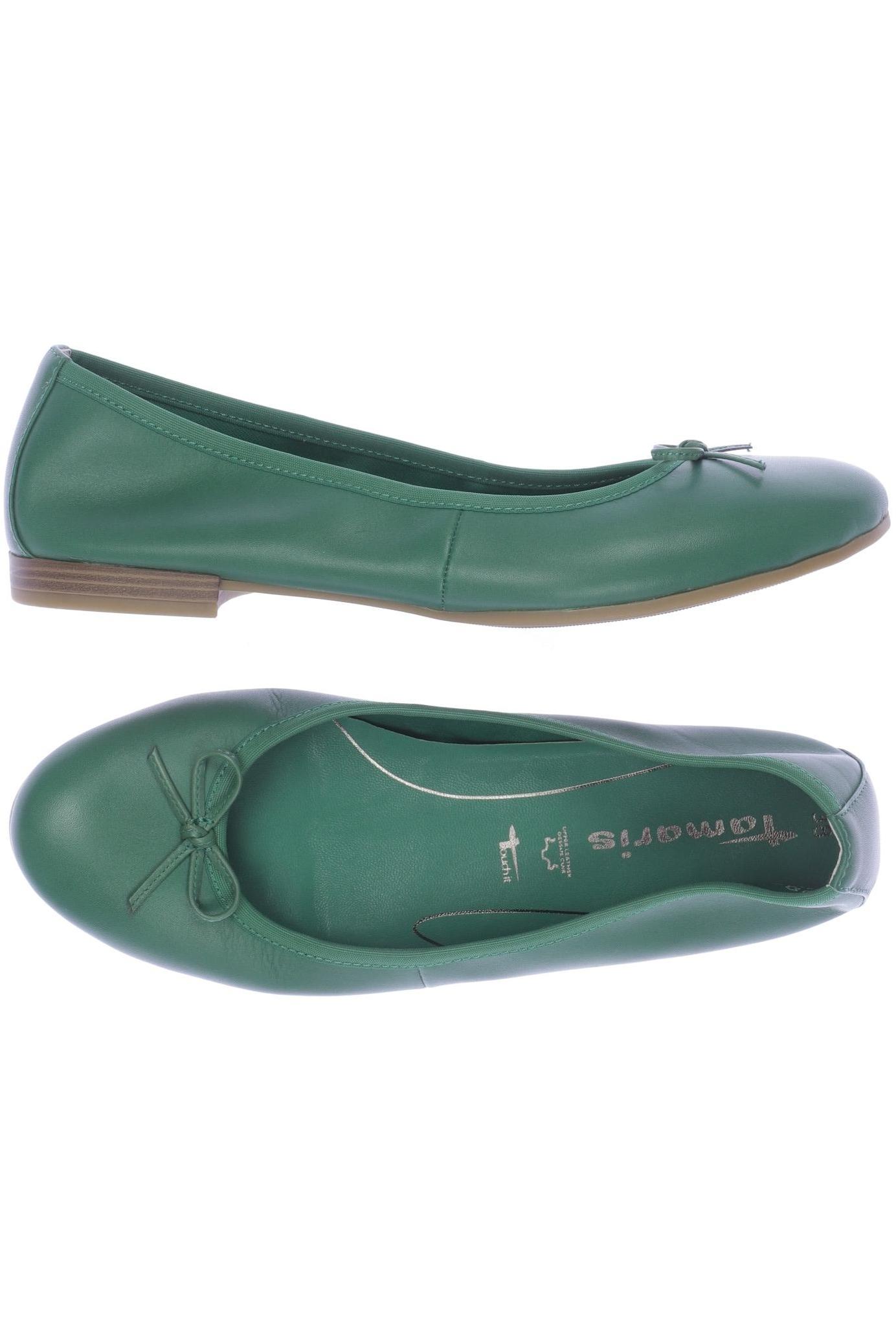 

Tamaris Damen Ballerinas, grün, Gr. 38