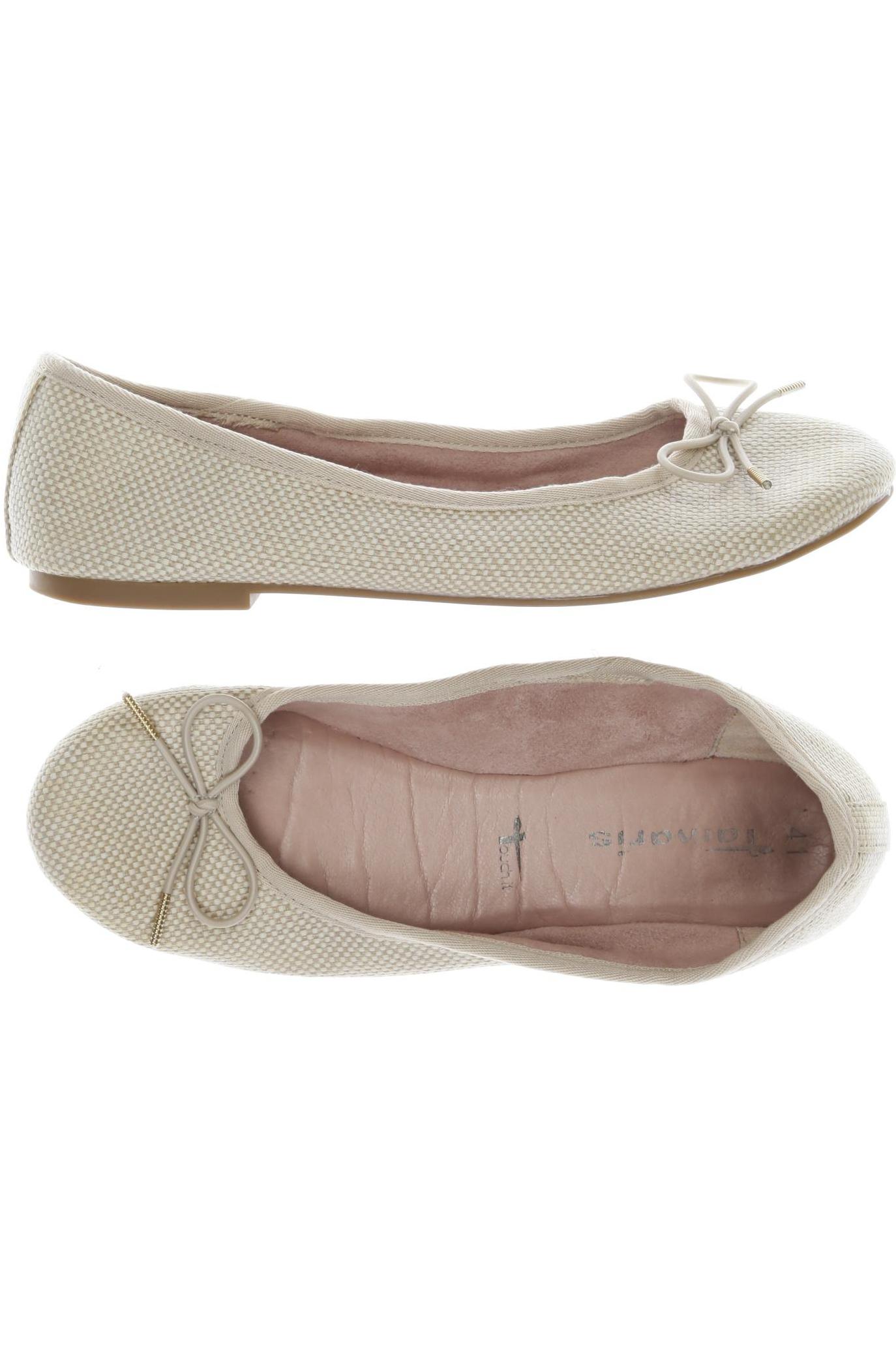 

Tamaris Damen Ballerinas, beige, Gr. 41