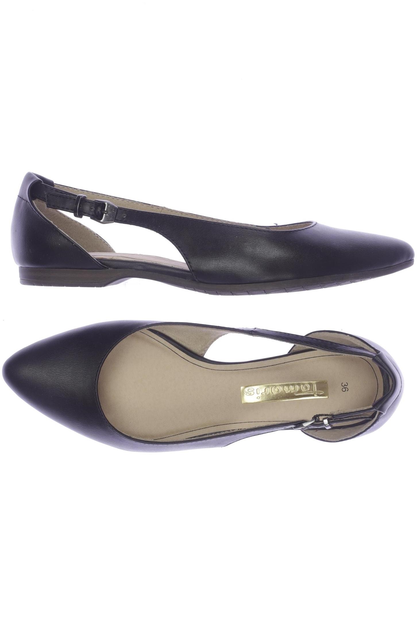 

Tamaris Damen Ballerinas, schwarz, Gr. 36
