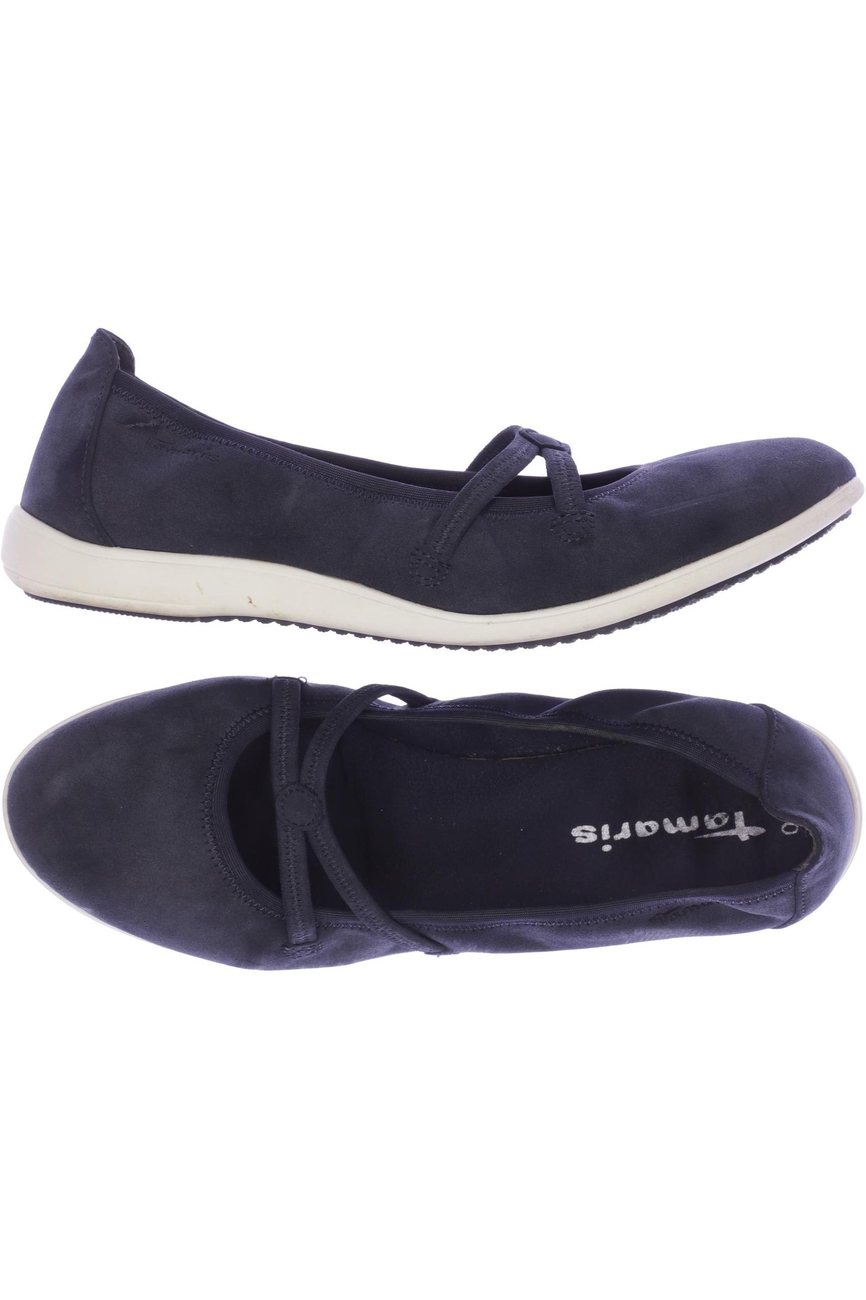 

Tamaris Damen Ballerinas, marineblau, Gr. 40