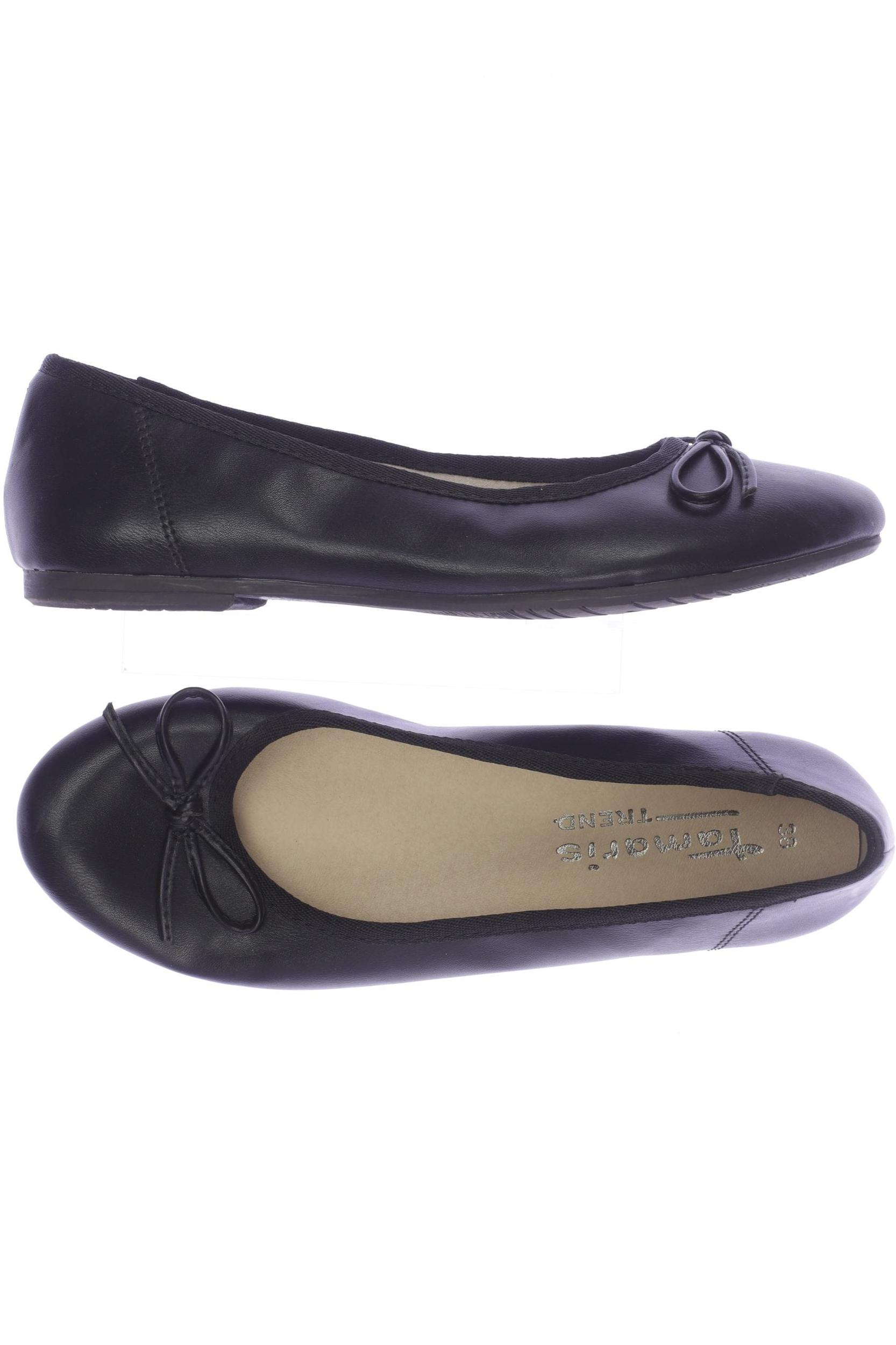 

Tamaris Damen Ballerinas, schwarz, Gr. 38