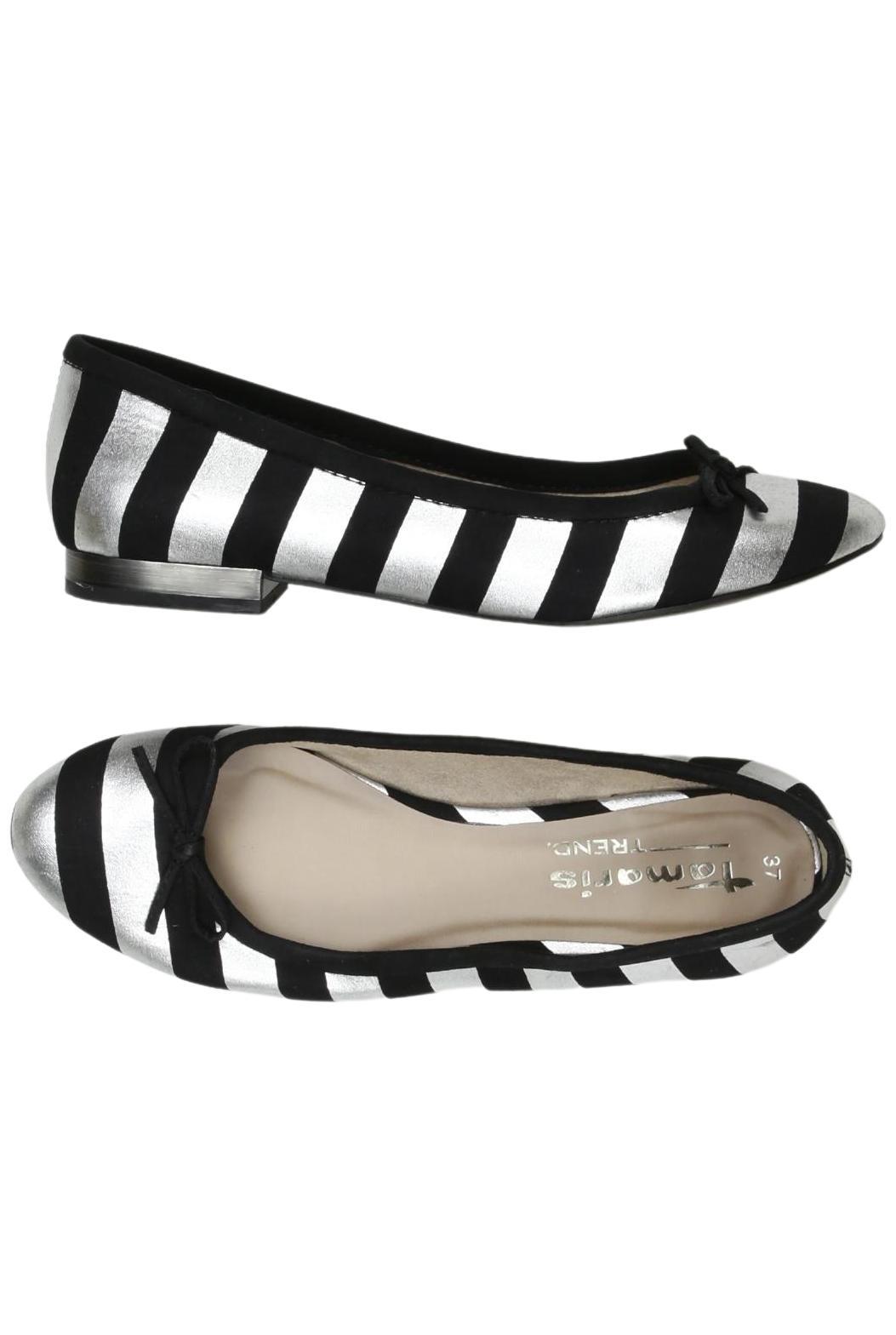 

Tamaris Damen Ballerinas, silber, Gr. 37