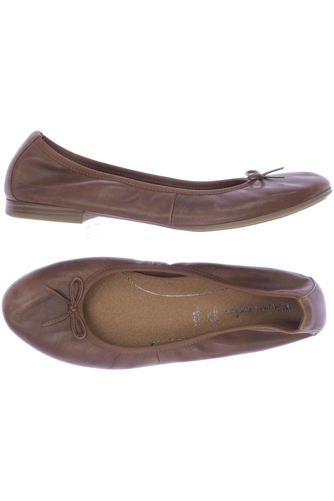 

Tamaris Damen Ballerinas, braun, Gr. 41