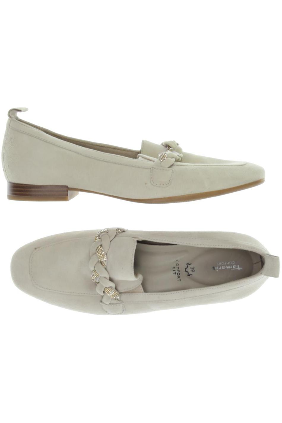 

Tamaris Damen Ballerinas, cremeweiß, Gr. 39