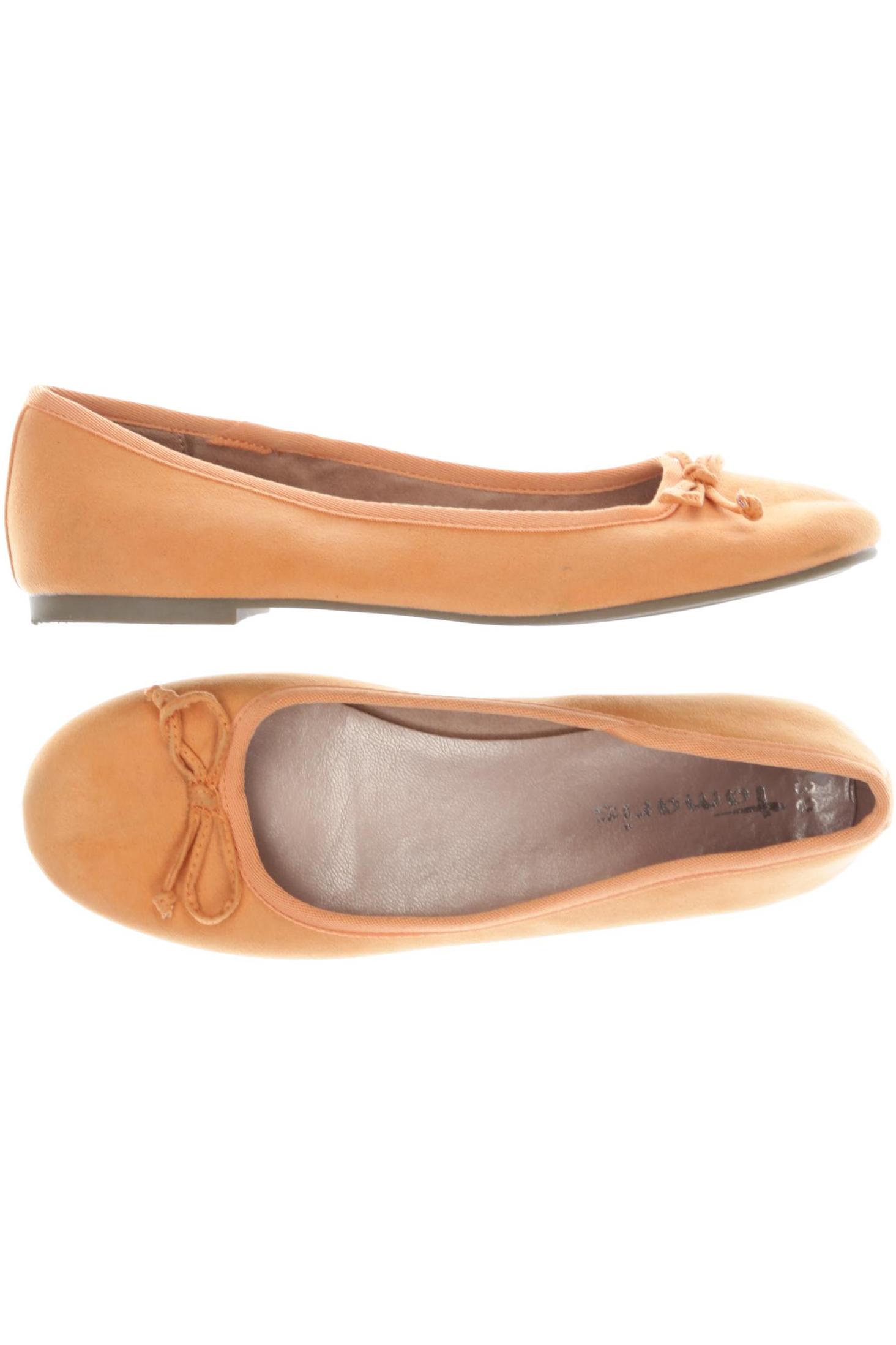 

Tamaris Damen Ballerinas, orange, Gr. 39