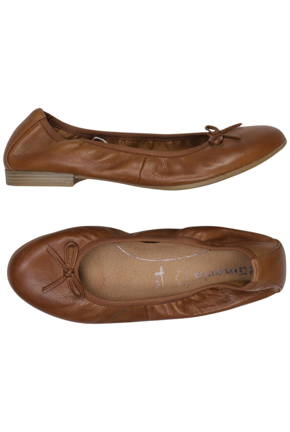 

Tamaris Damen Ballerinas, braun, Gr. 39