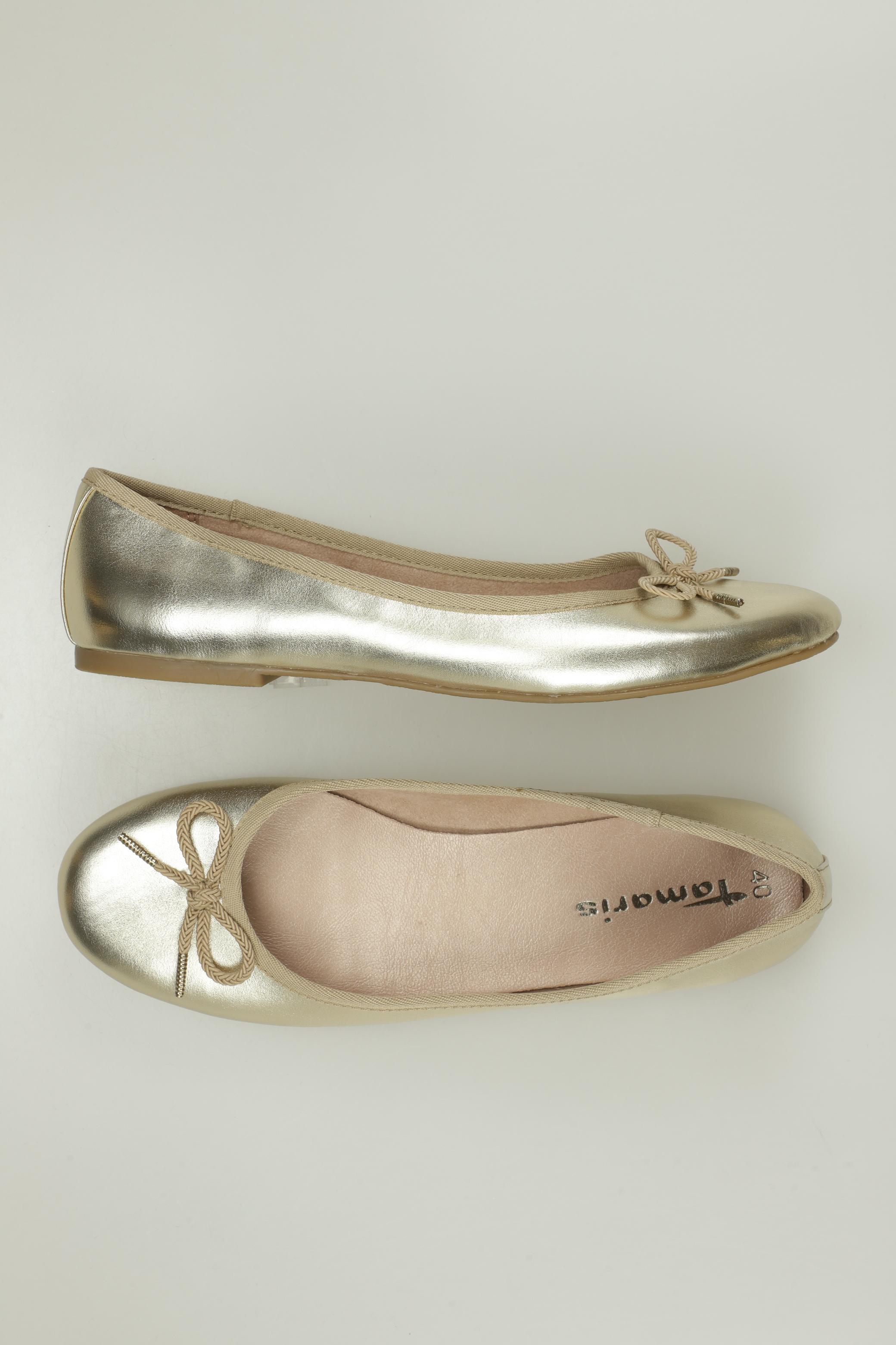 

Tamaris Damen Ballerinas, gold