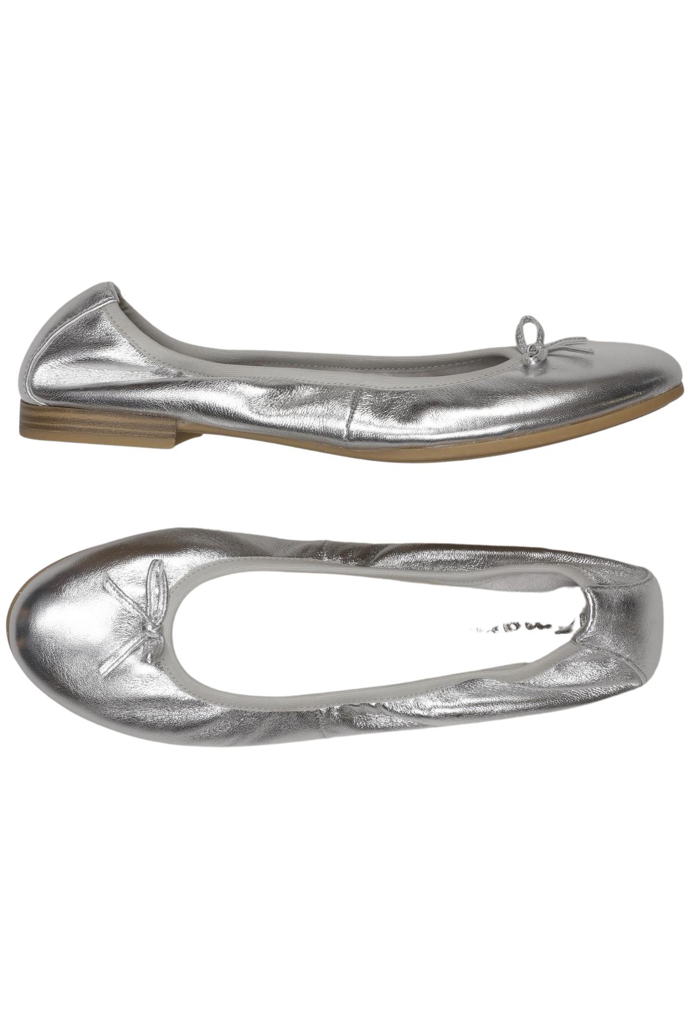 

Tamaris Damen Ballerinas, silber, Gr. 40