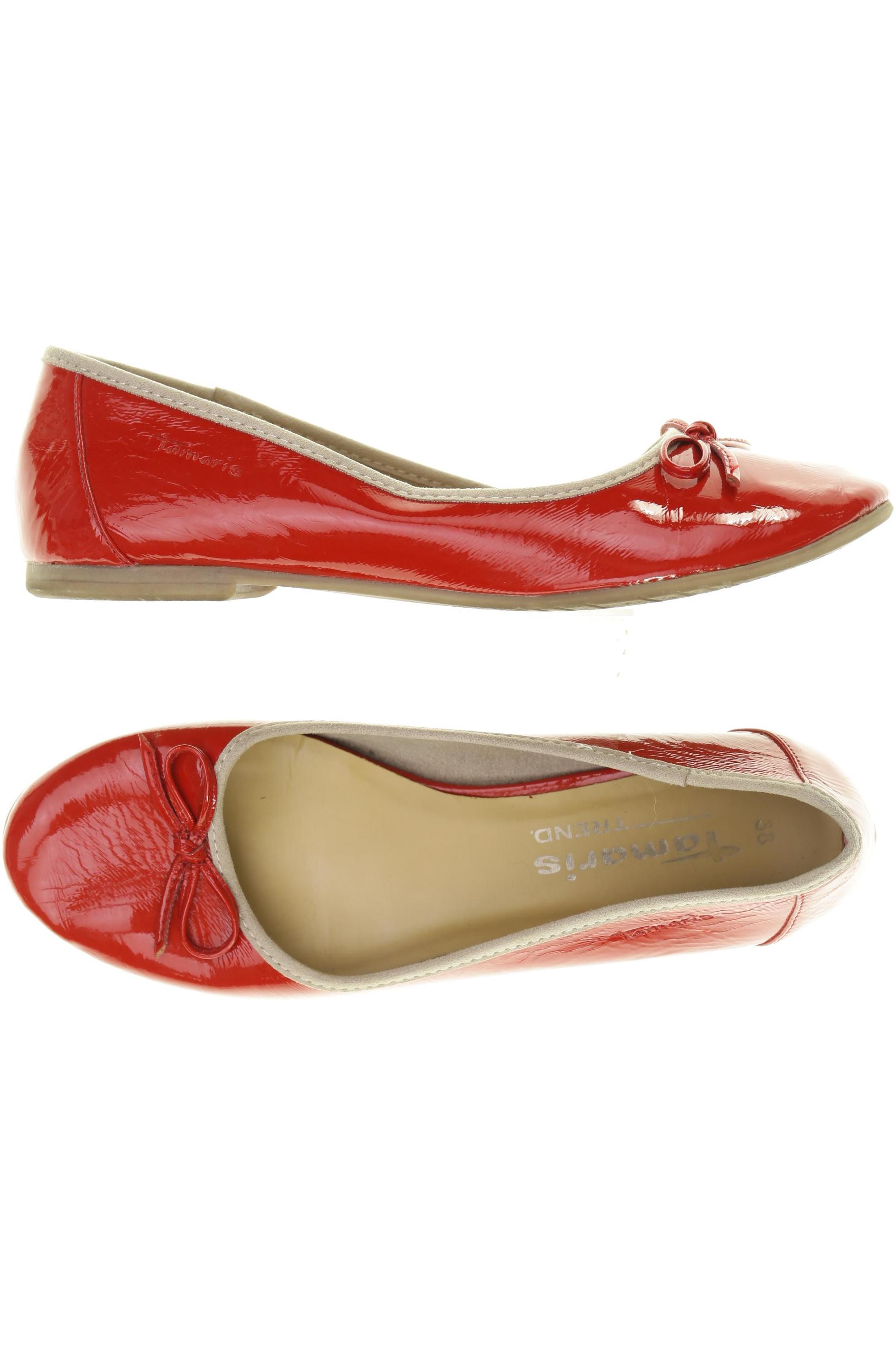 

Tamaris Damen Ballerinas, rot, Gr. 38