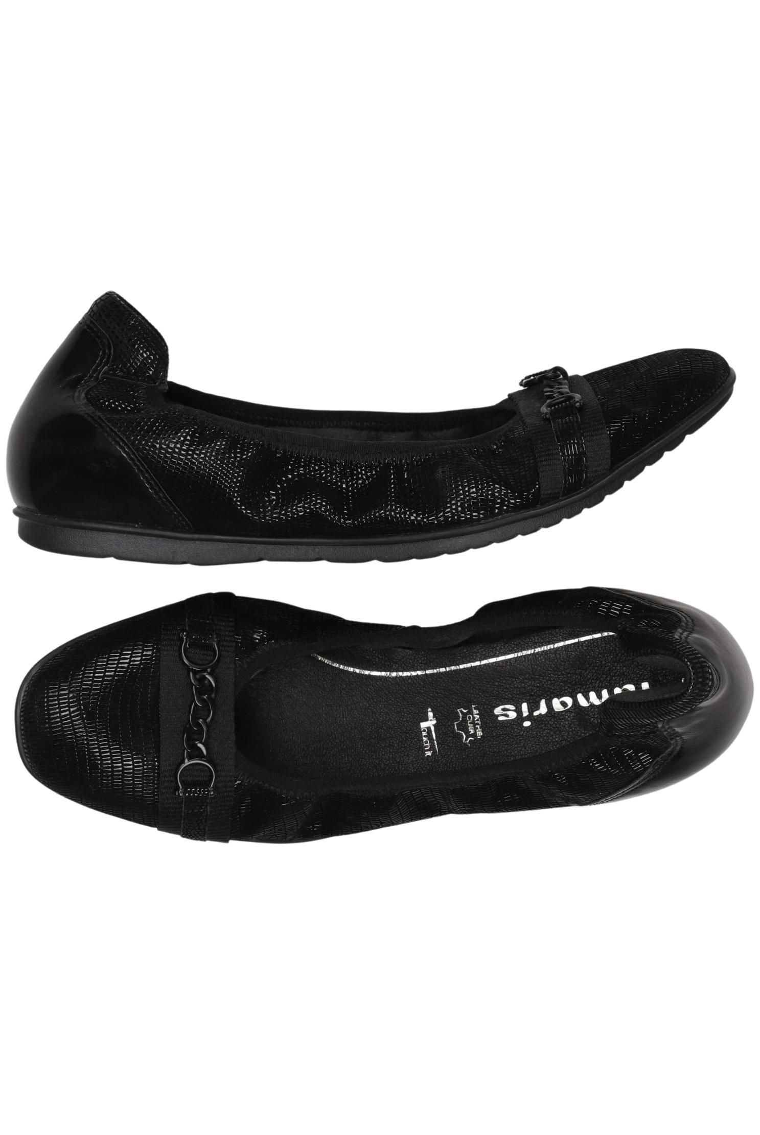 

Tamaris Damen Ballerinas, schwarz, Gr. 38
