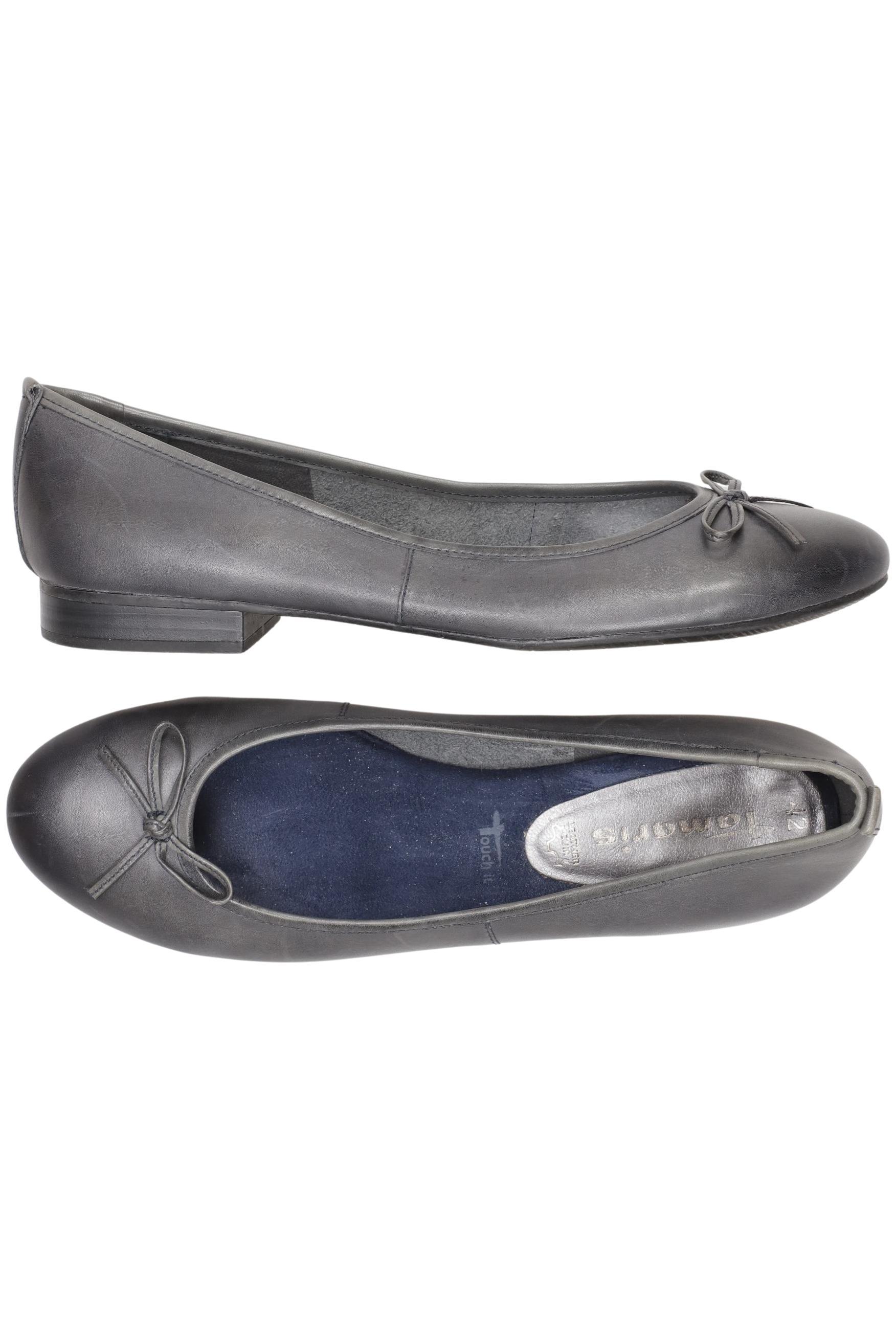 

Tamaris Damen Ballerinas, grau, Gr. 42