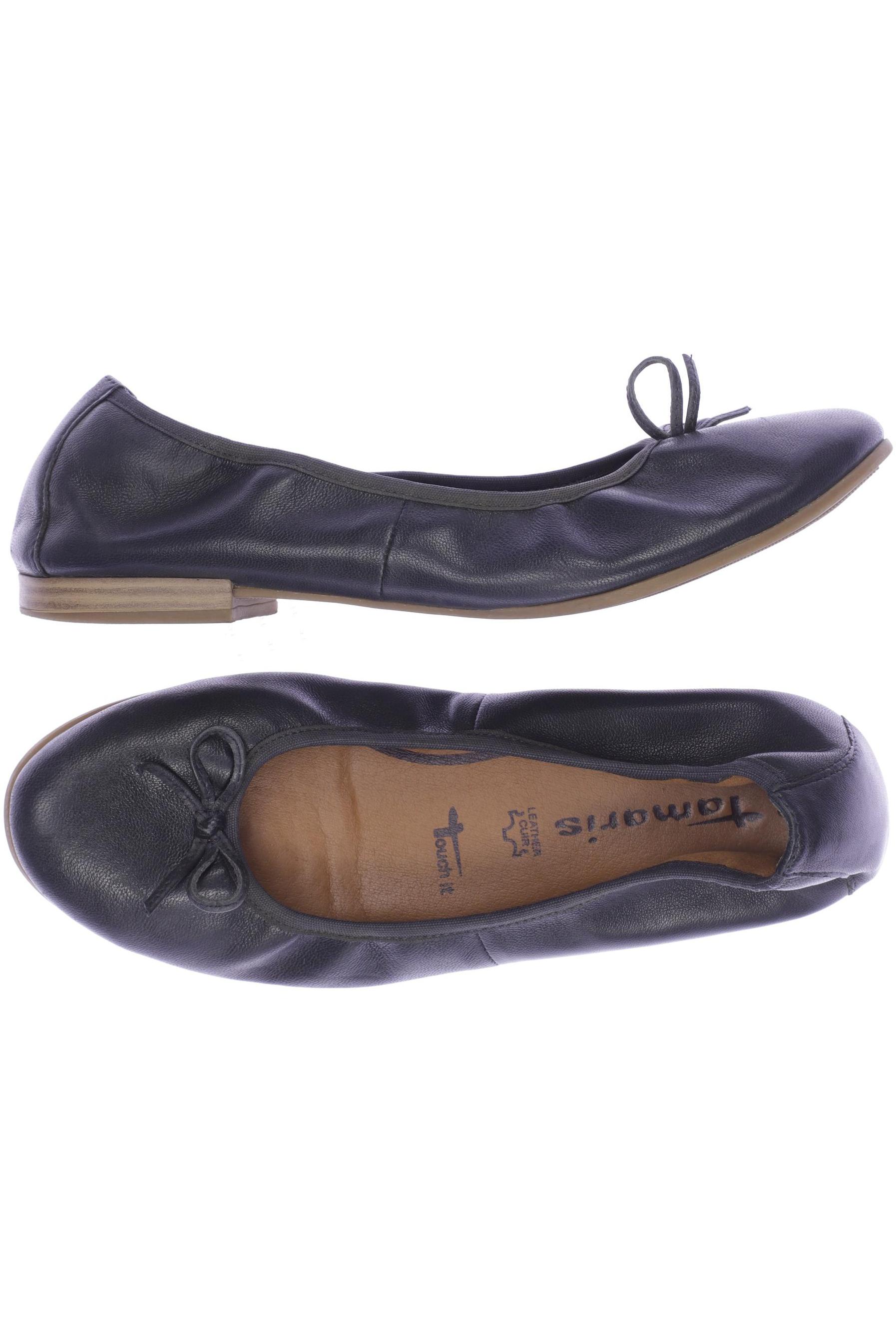 

Tamaris Damen Ballerinas, marineblau, Gr. 38