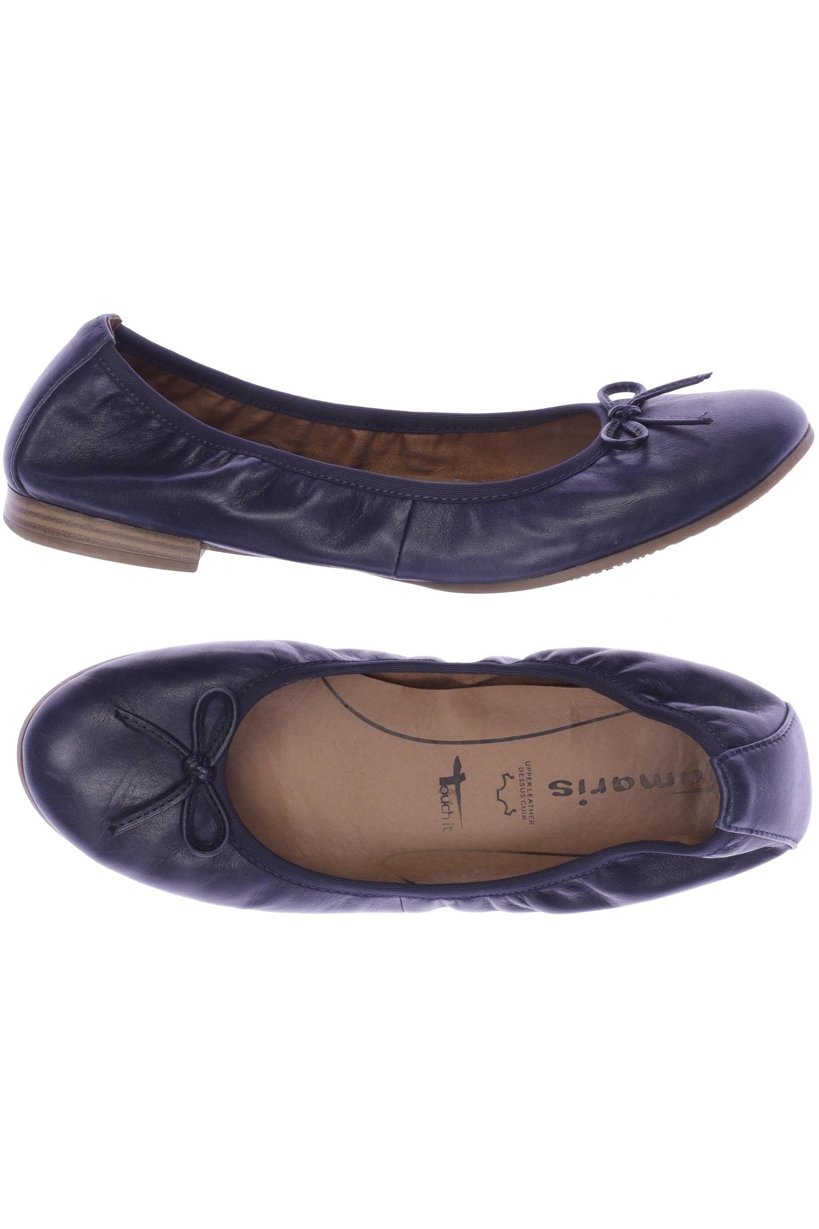 

Tamaris Damen Ballerinas, marineblau, Gr. 38