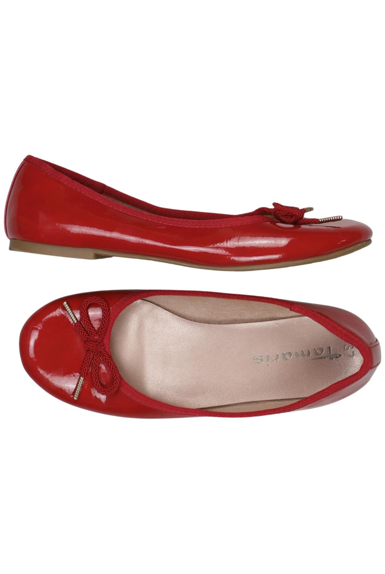

Tamaris Damen Ballerinas, rot, Gr. 37