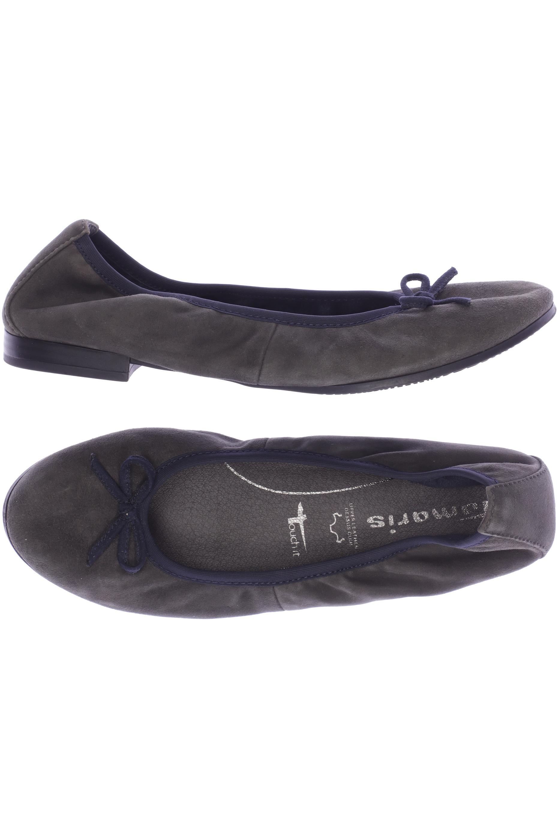 

Tamaris Damen Ballerinas, grau, Gr. 37