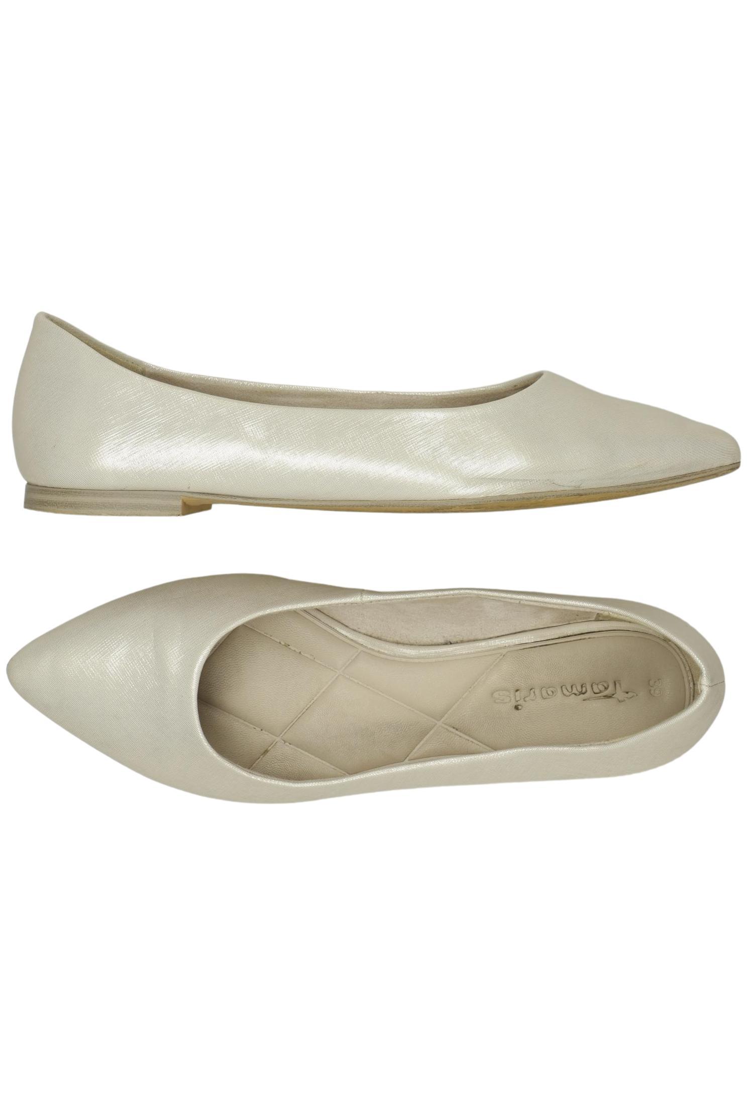 

Tamaris Damen Ballerinas, silber, Gr. 39