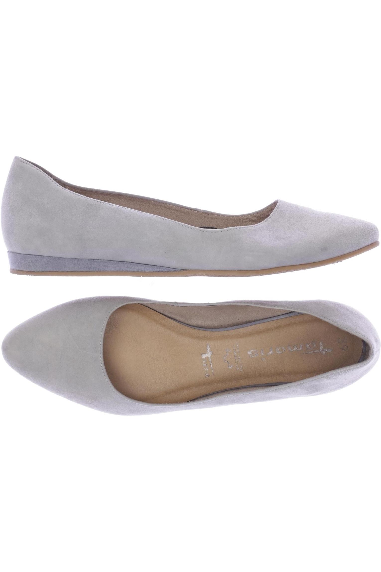 

Tamaris Damen Ballerinas, grau, Gr. 39