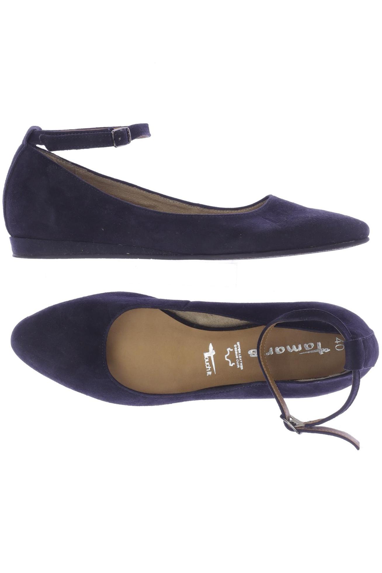 

Tamaris Damen Ballerinas, marineblau, Gr. 40