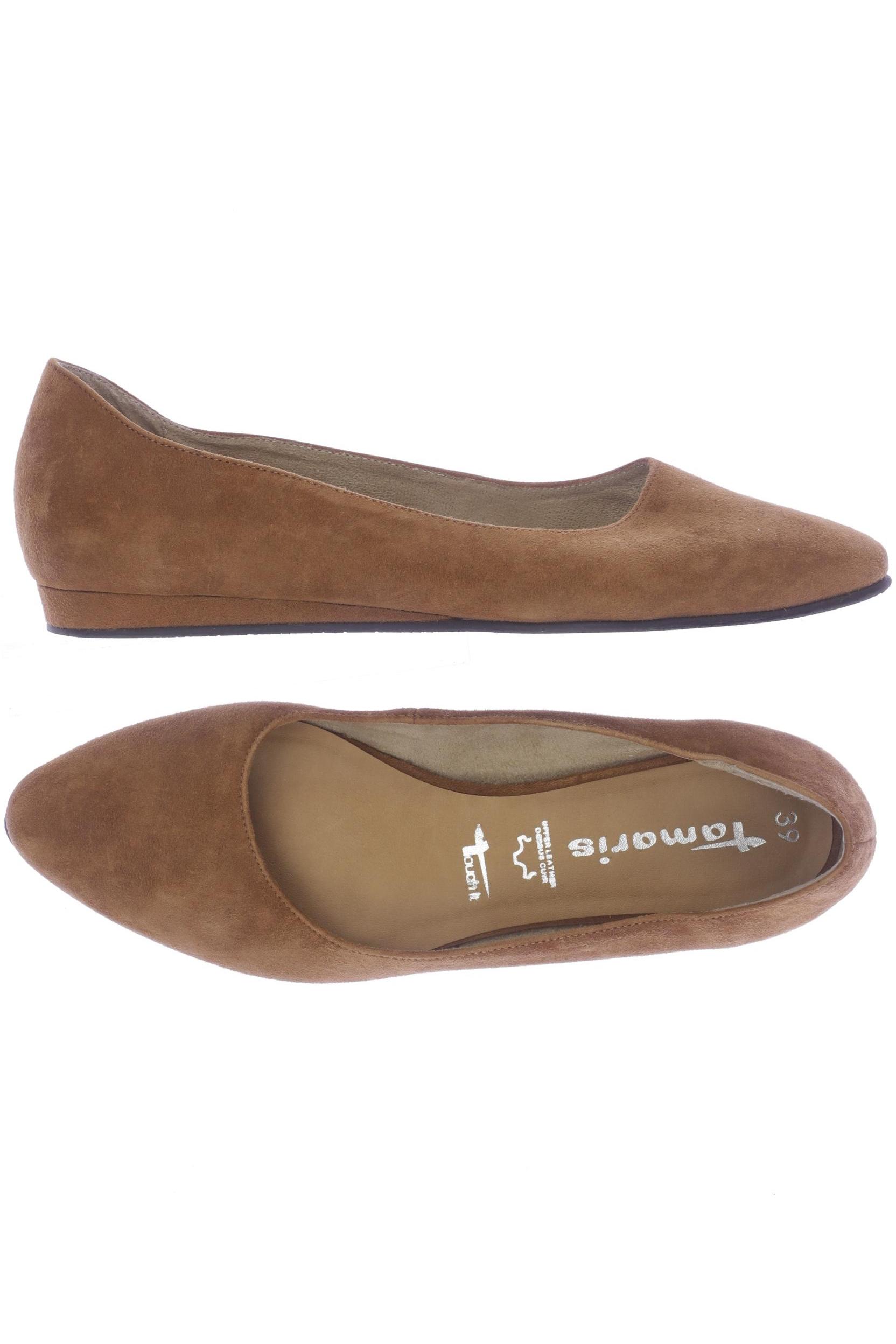 

Tamaris Damen Ballerinas, braun, Gr. 39