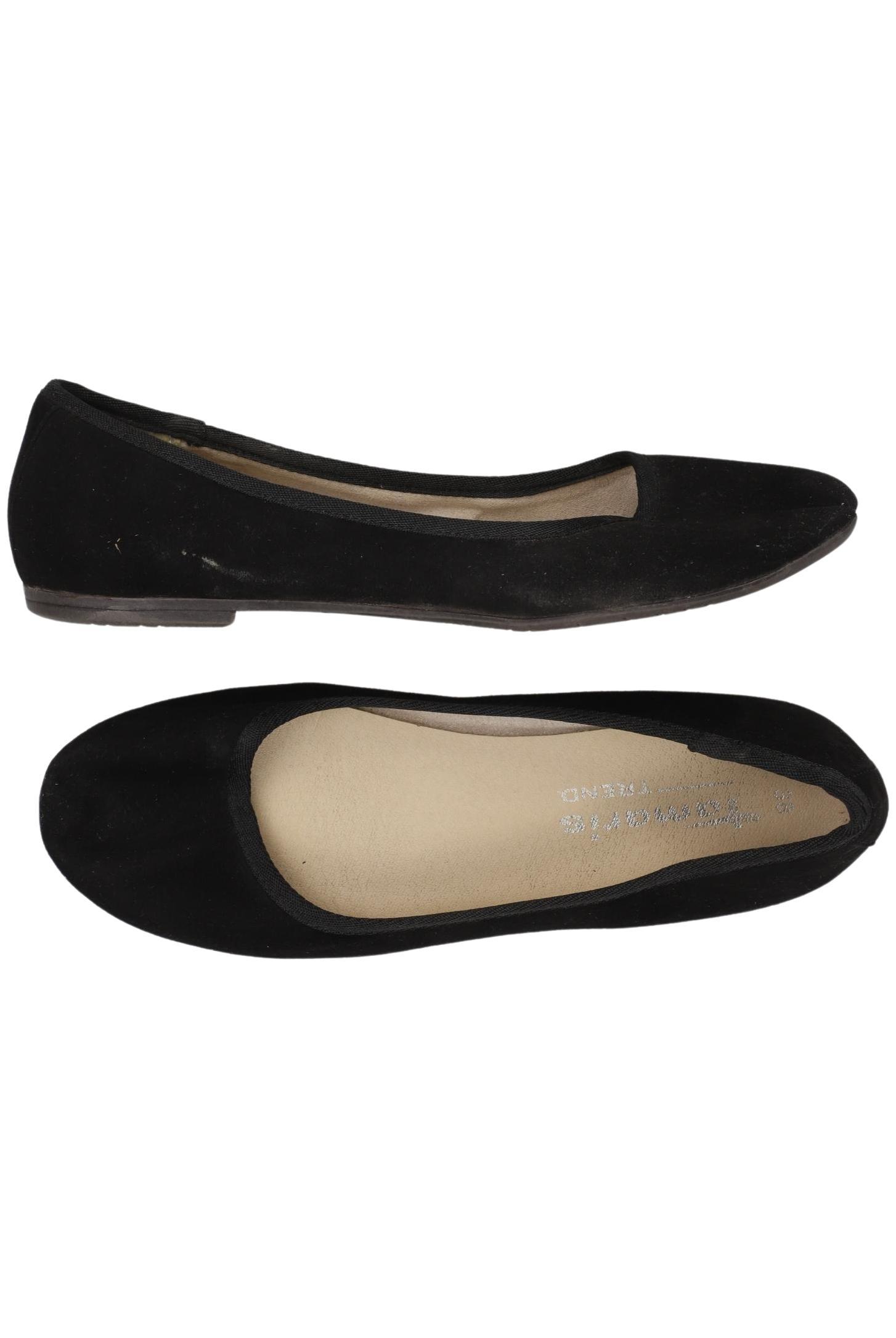 

Tamaris Damen Ballerinas, schwarz, Gr. 38
