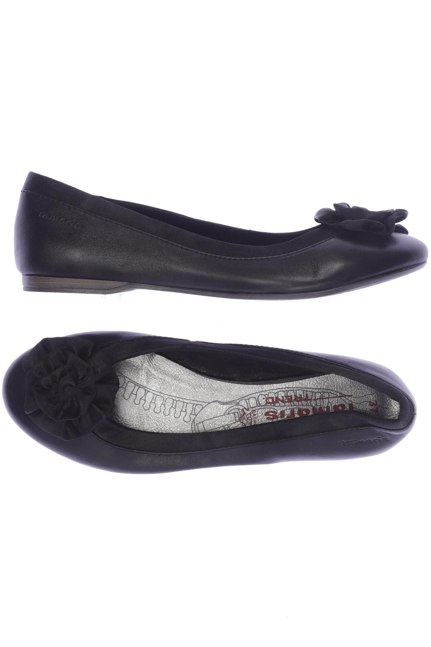 

Tamaris Damen Ballerinas, schwarz, Gr. 37