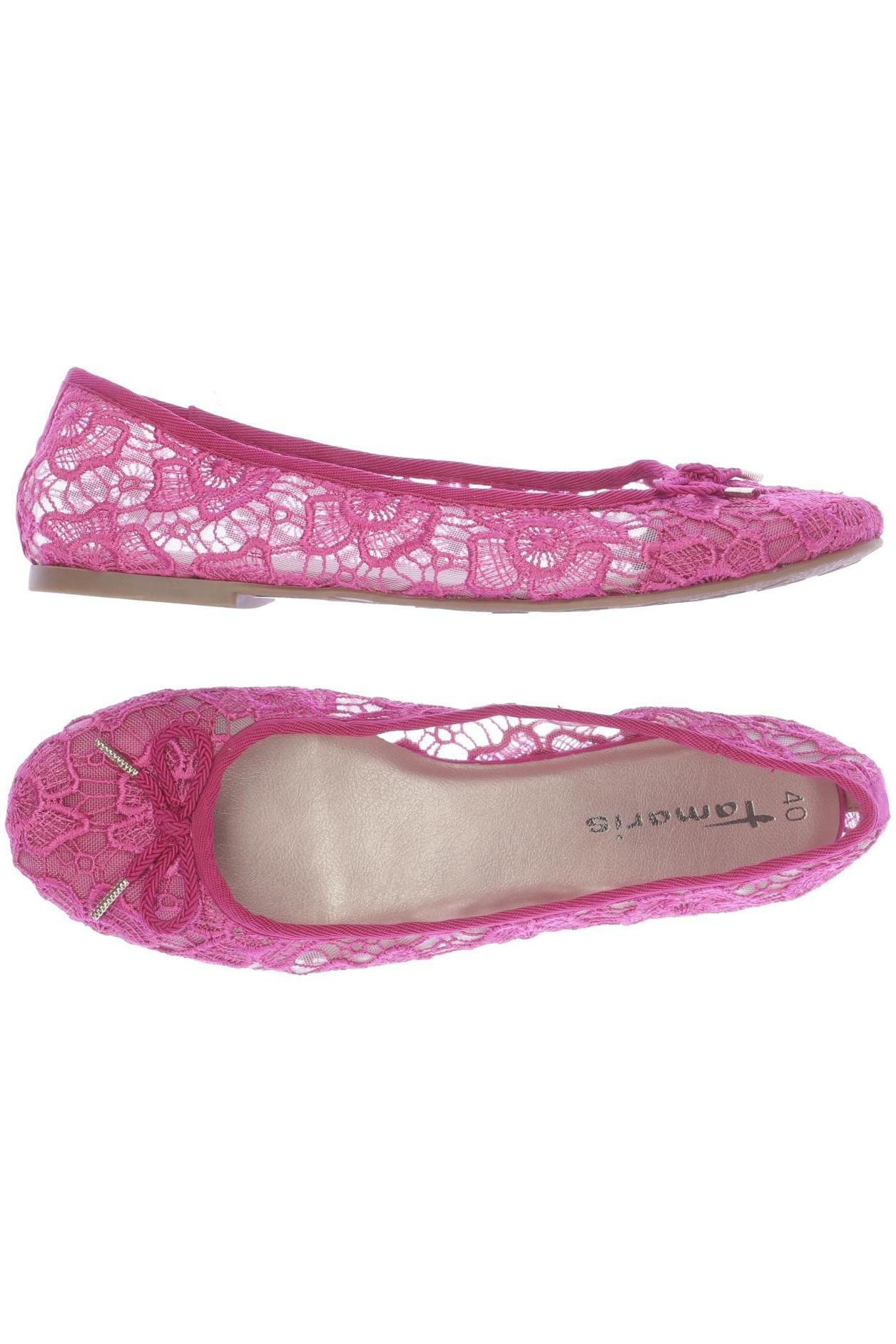 

Tamaris Damen Ballerinas, pink, Gr. 40