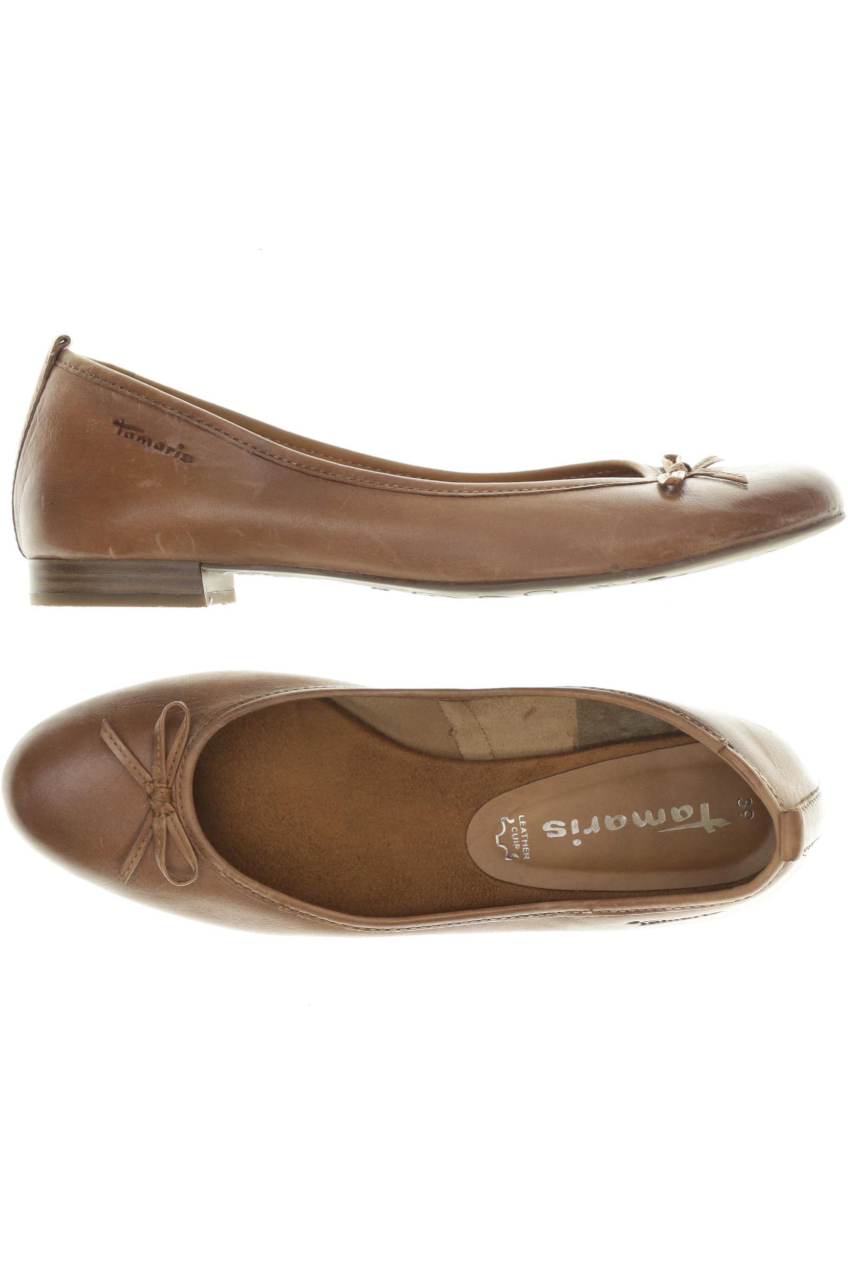

Tamaris Damen Ballerinas, braun, Gr. 39