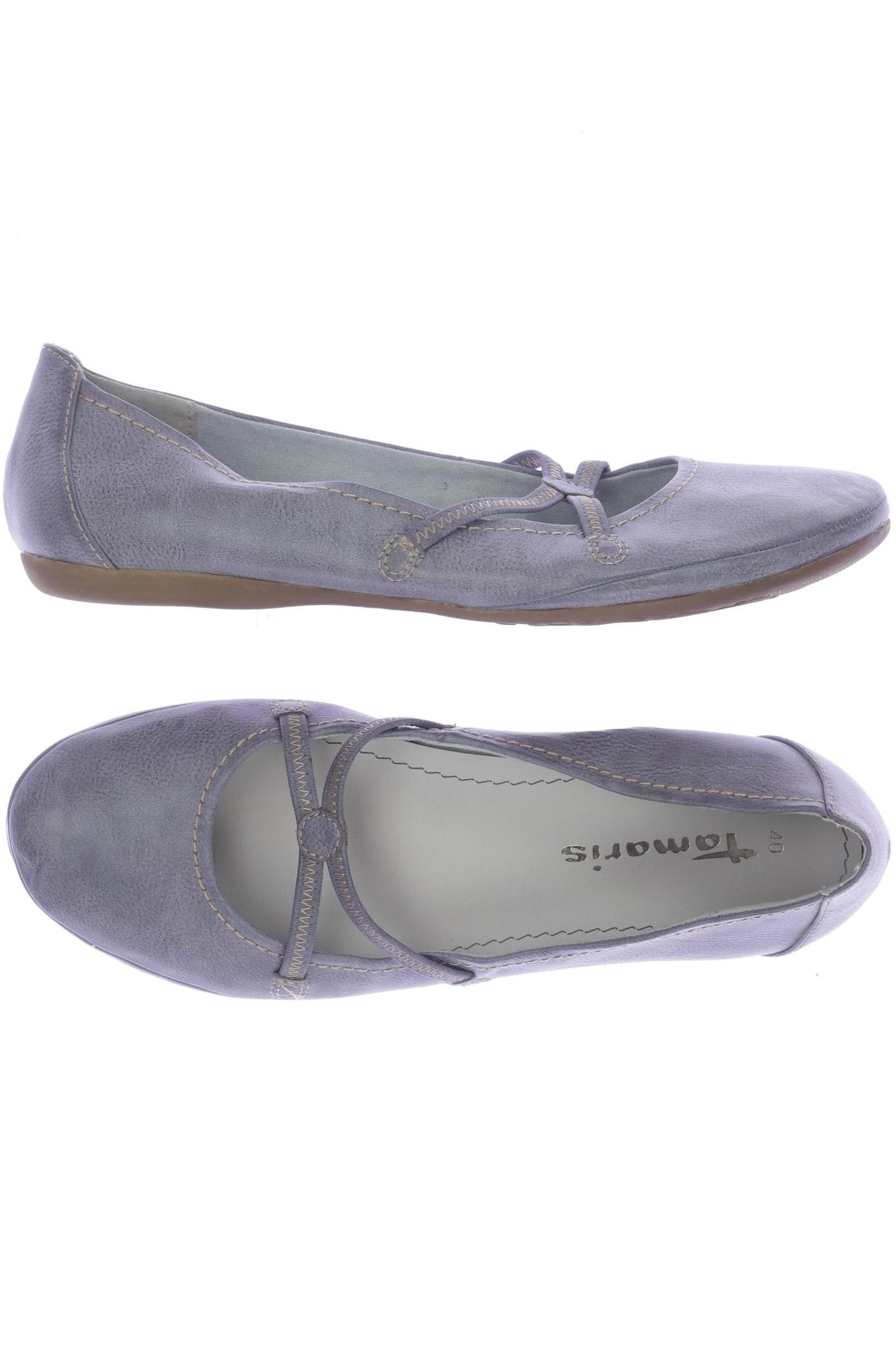 

Tamaris Damen Ballerinas, grau, Gr. 40