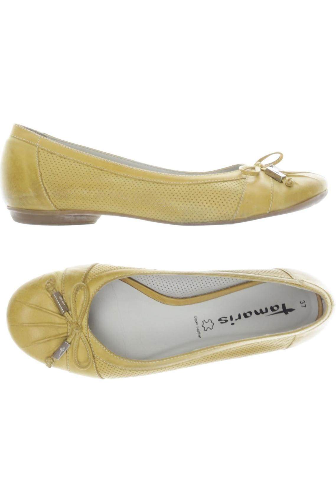 

Tamaris Damen Ballerinas, beige, Gr. 37