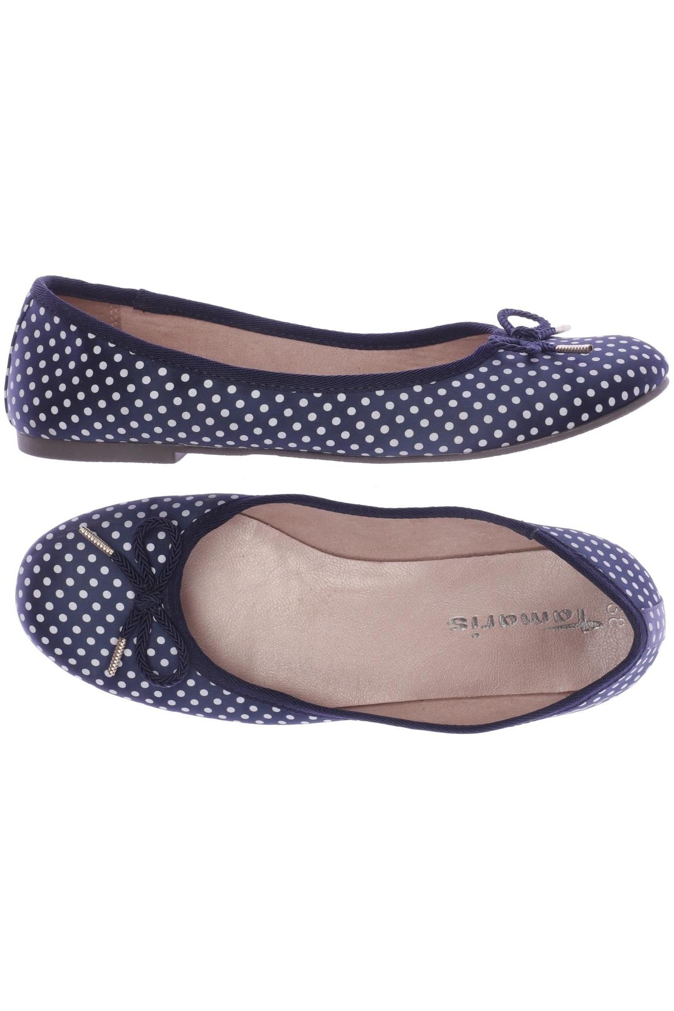 

Tamaris Damen Ballerinas, marineblau, Gr. 38