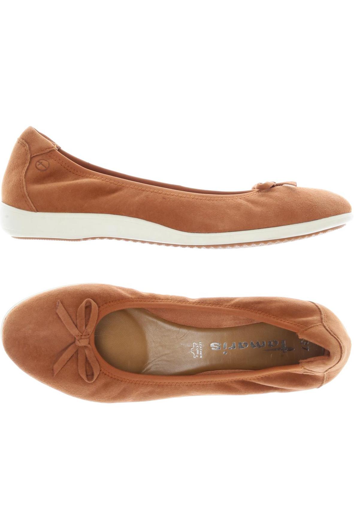 

Tamaris Damen Ballerinas, orange, Gr. 37