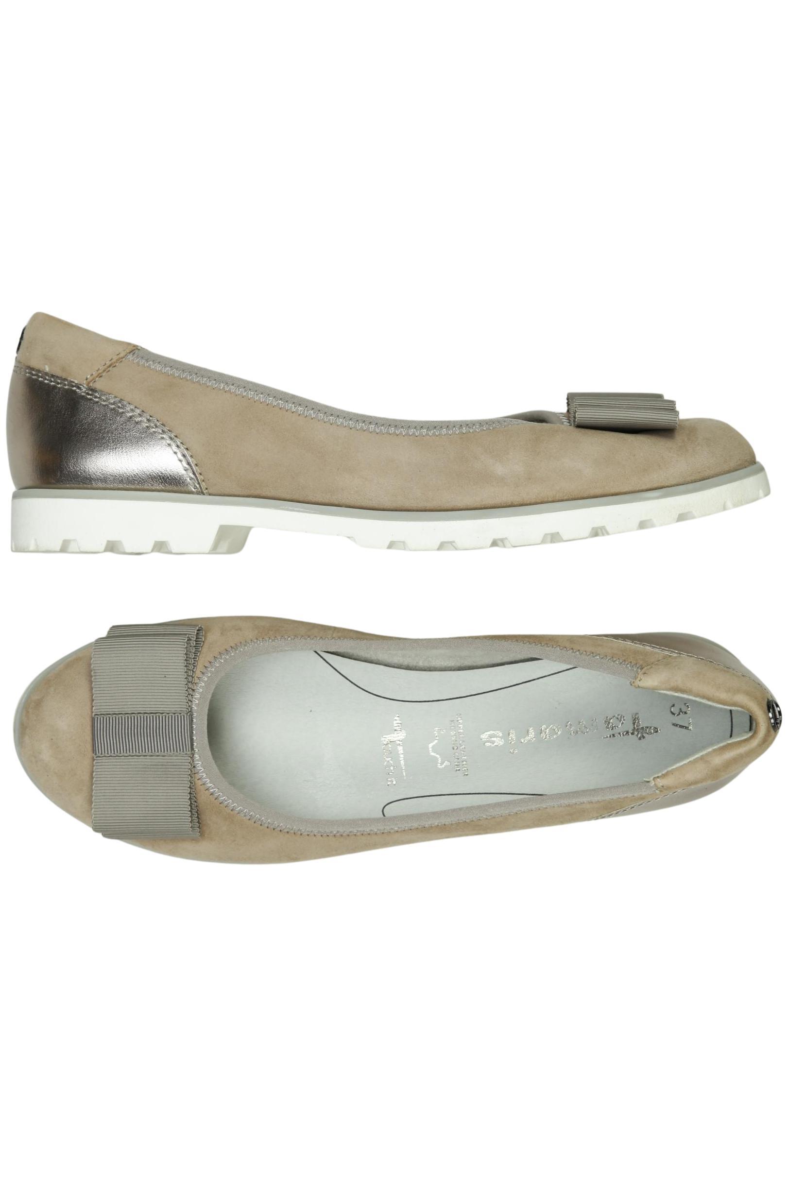 

Tamaris Damen Ballerinas, beige, Gr. 37