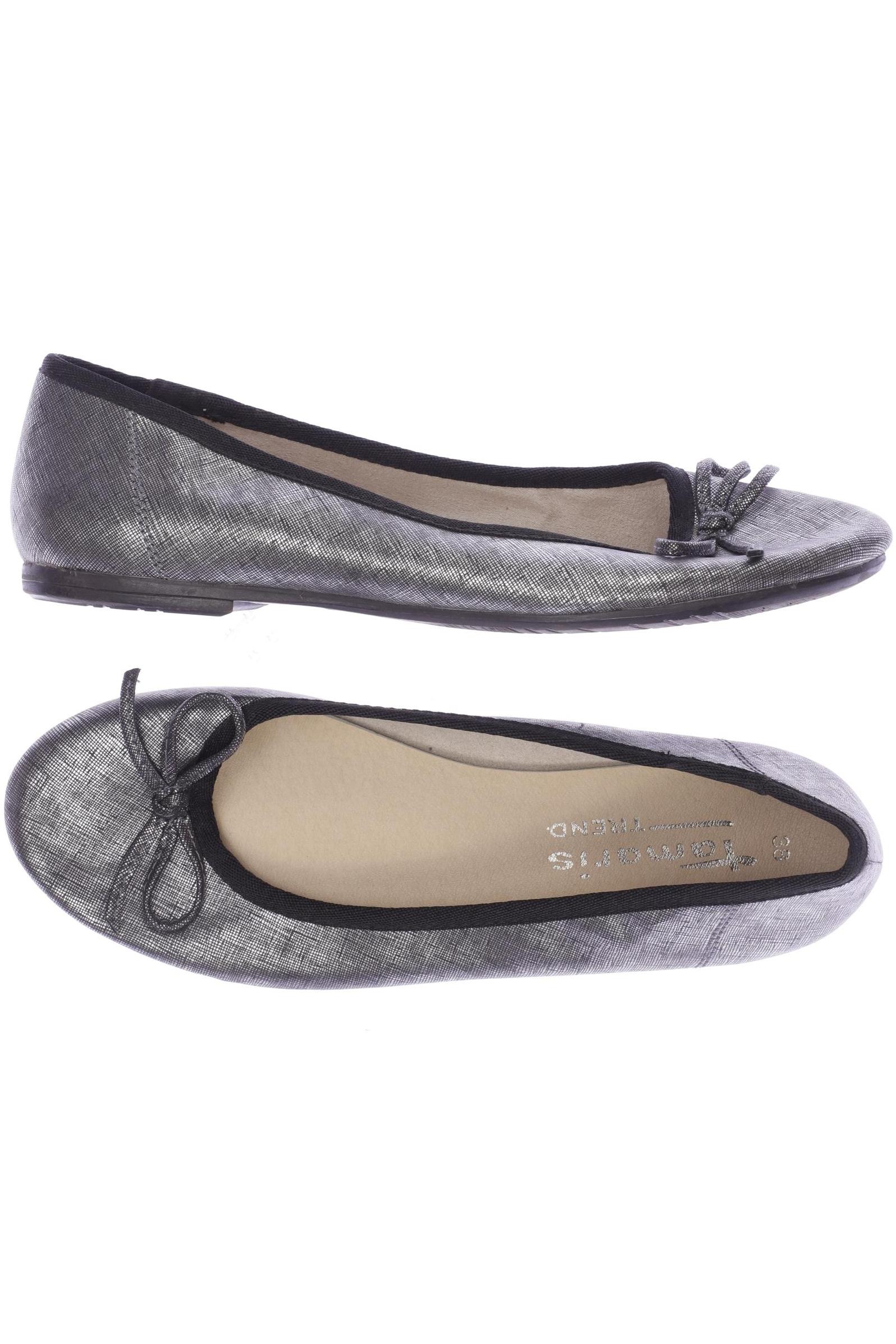 

Tamaris Damen Ballerinas, grau, Gr. 38