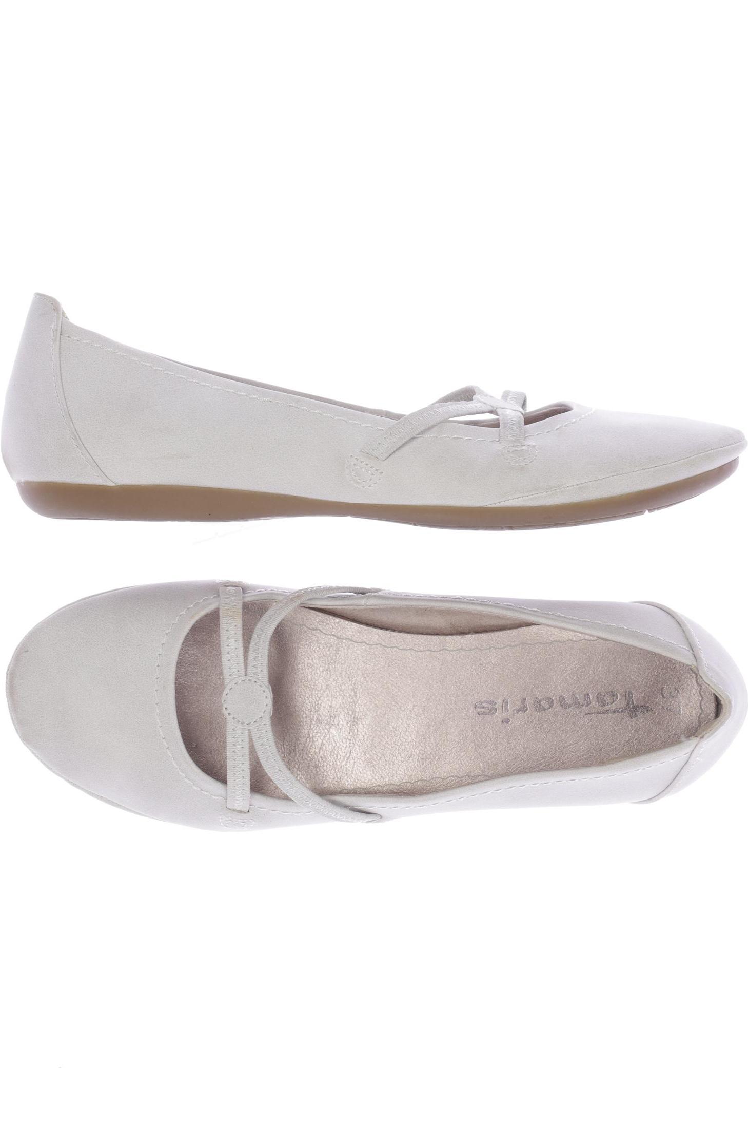 

Tamaris Damen Ballerinas, beige, Gr. 37