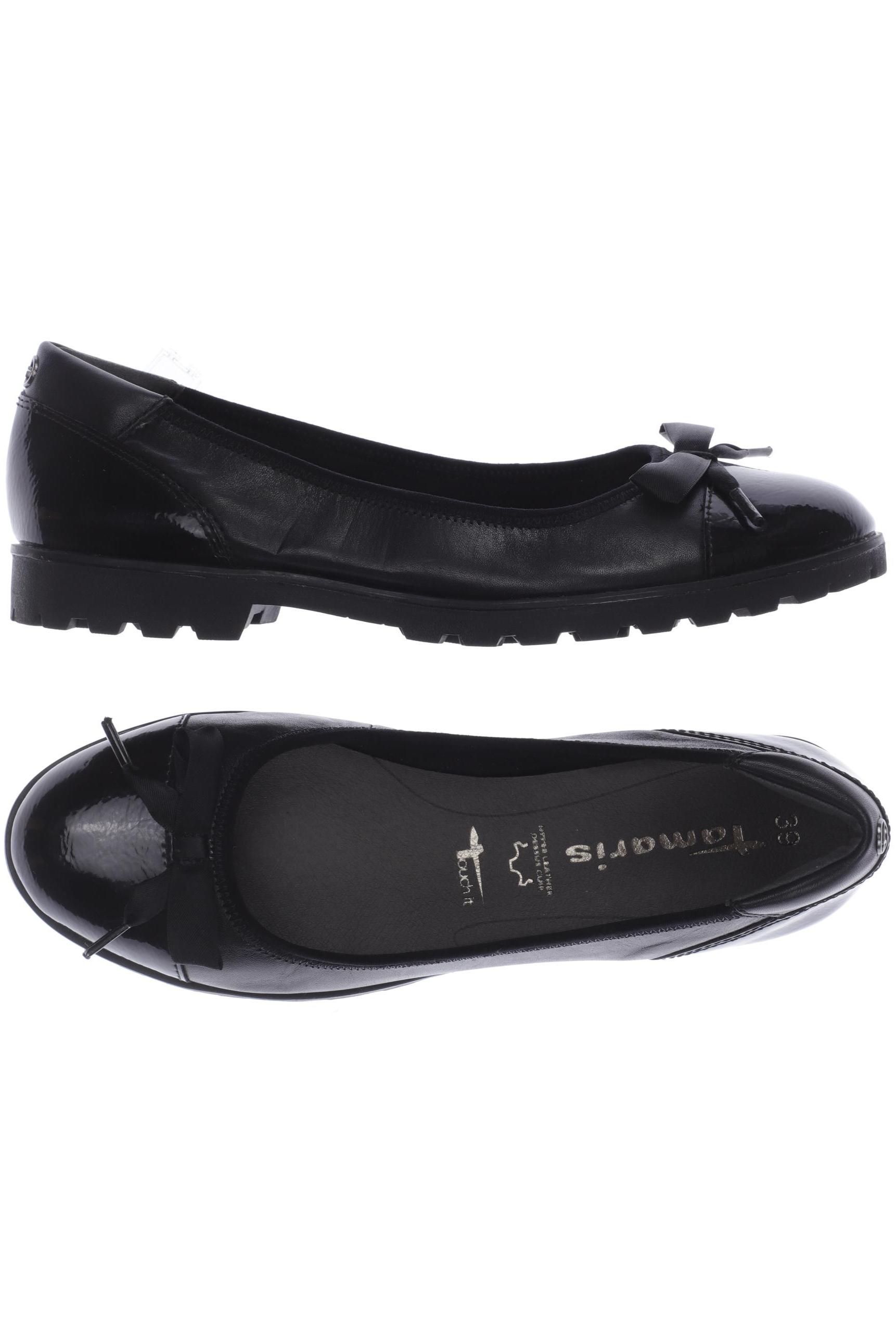 

Tamaris Damen Ballerinas, schwarz, Gr. 39