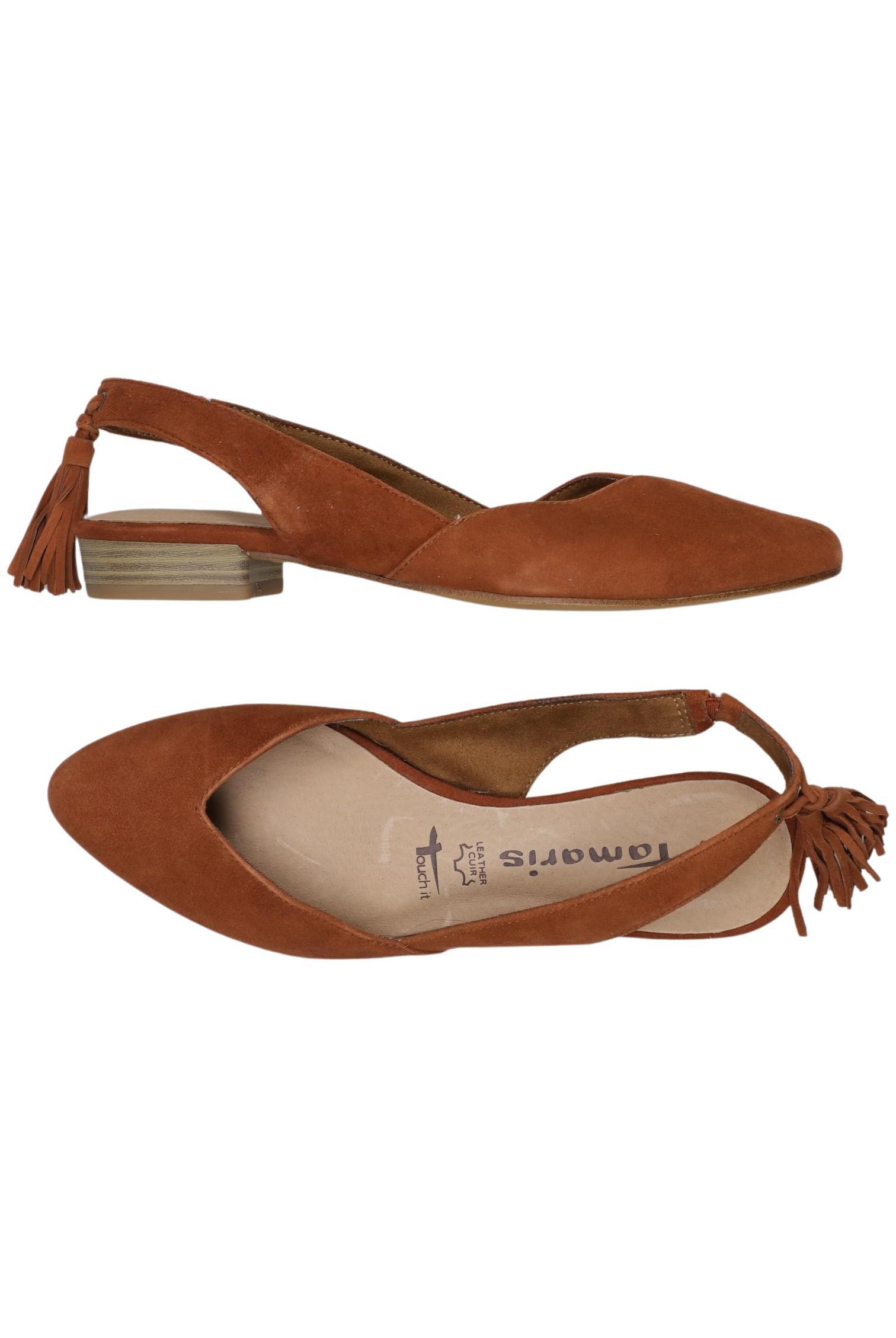 

Tamaris Damen Ballerinas, braun, Gr. 37
