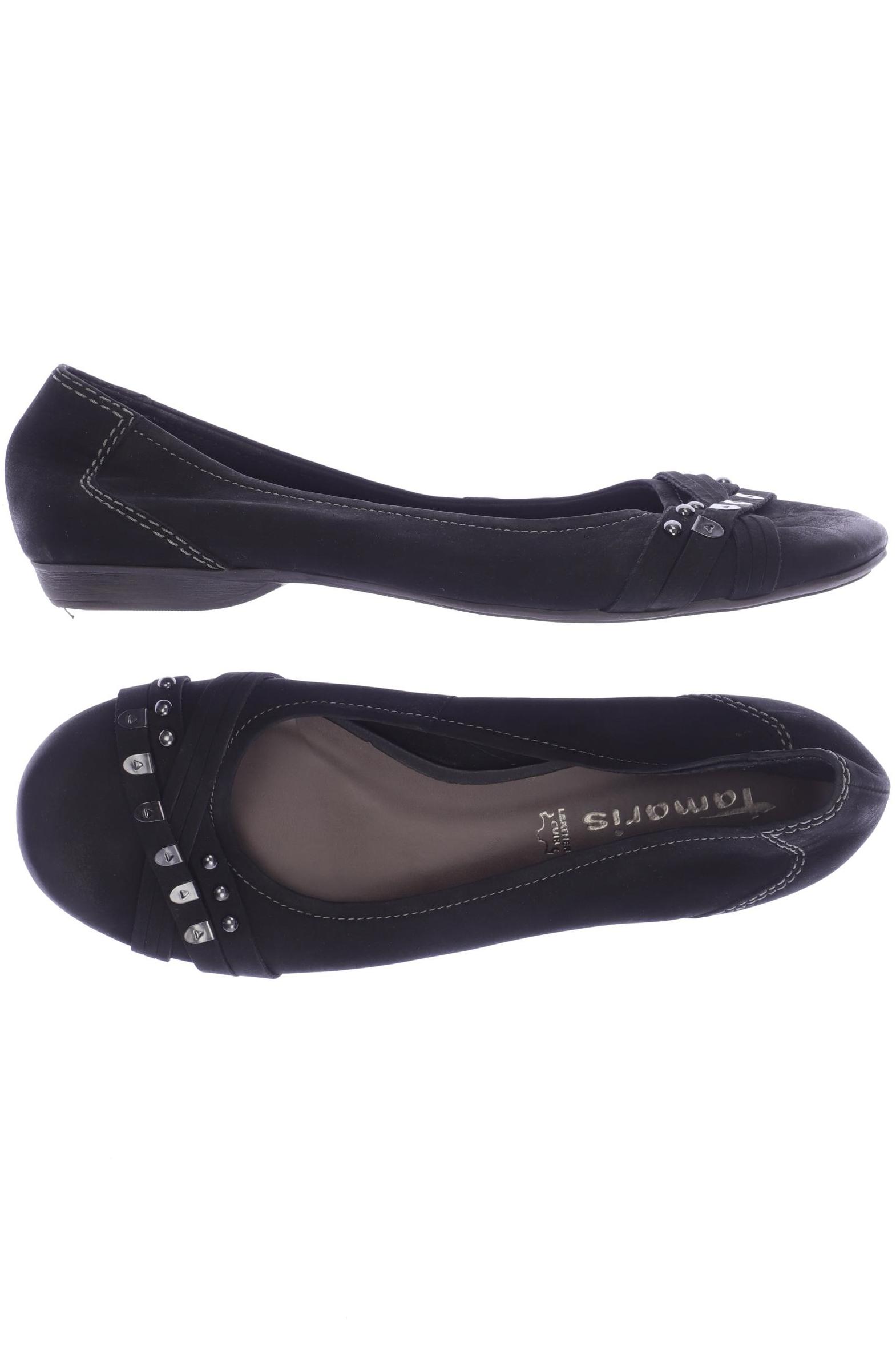 

Tamaris Damen Ballerinas, schwarz