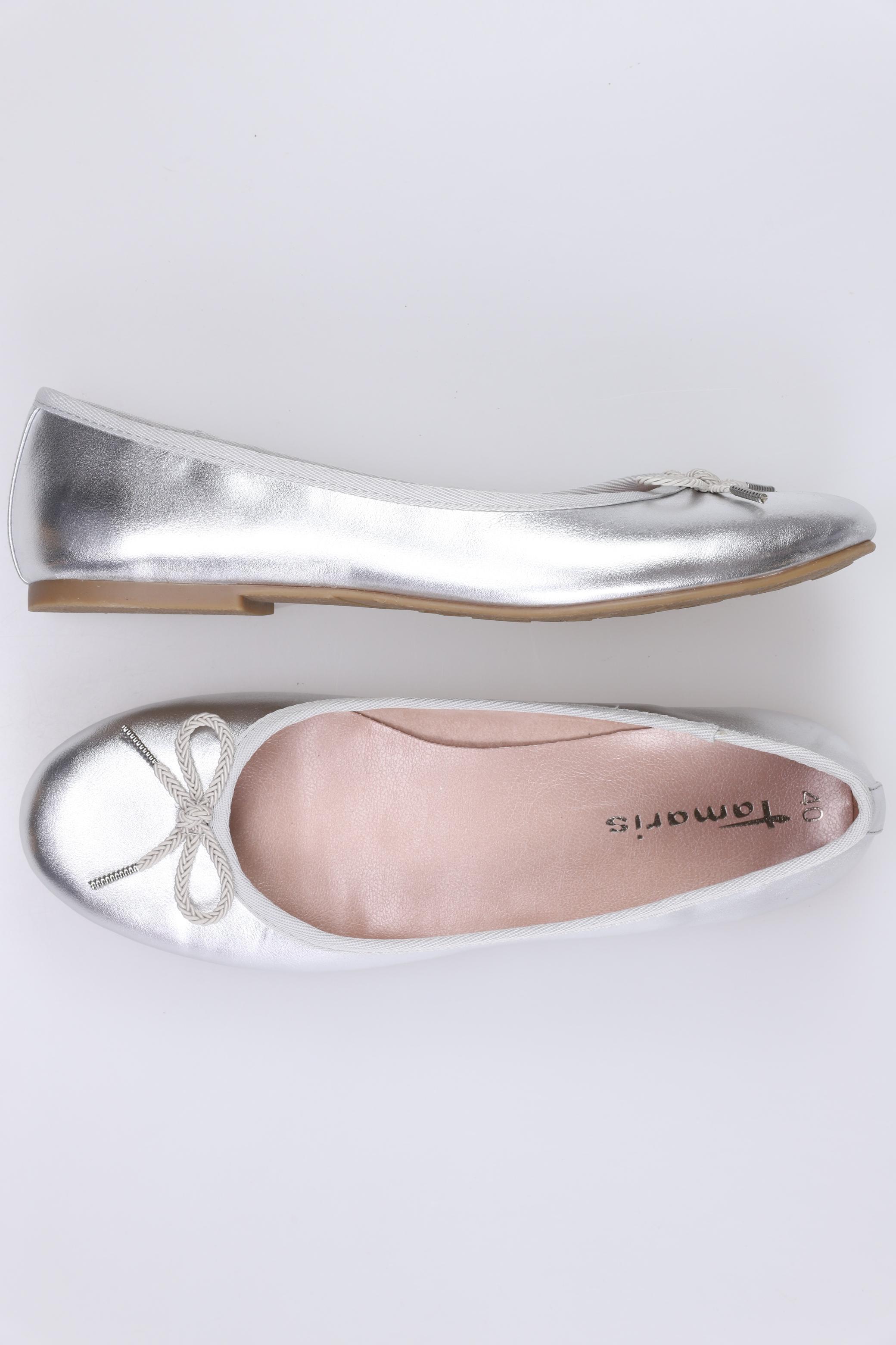 

Tamaris Damen Ballerinas, silber