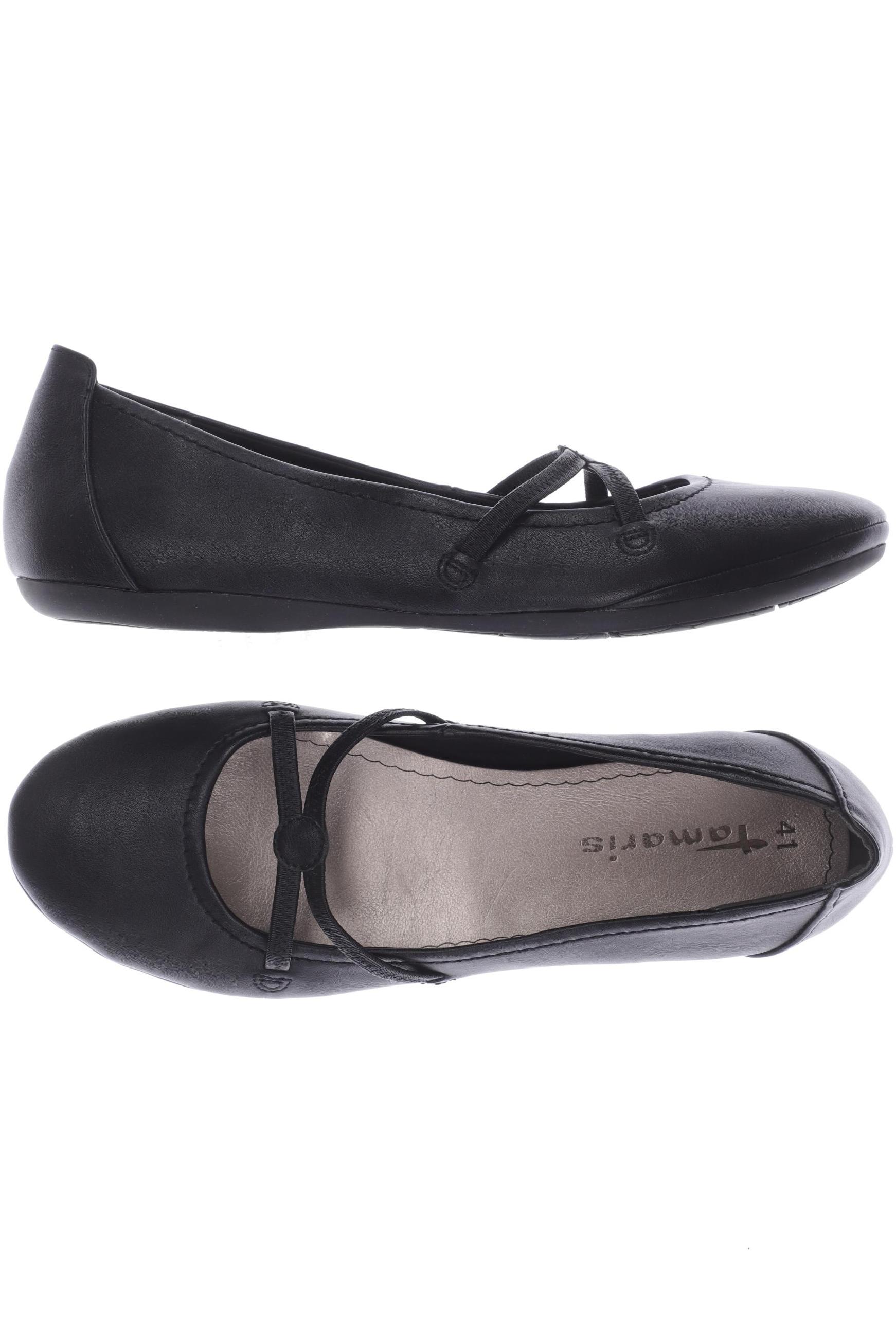 

Tamaris Damen Ballerinas, schwarz