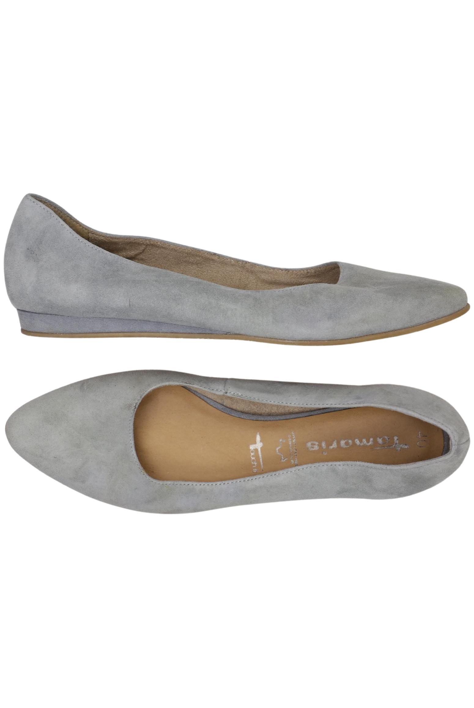 

Tamaris Damen Ballerinas, grau, Gr. 40