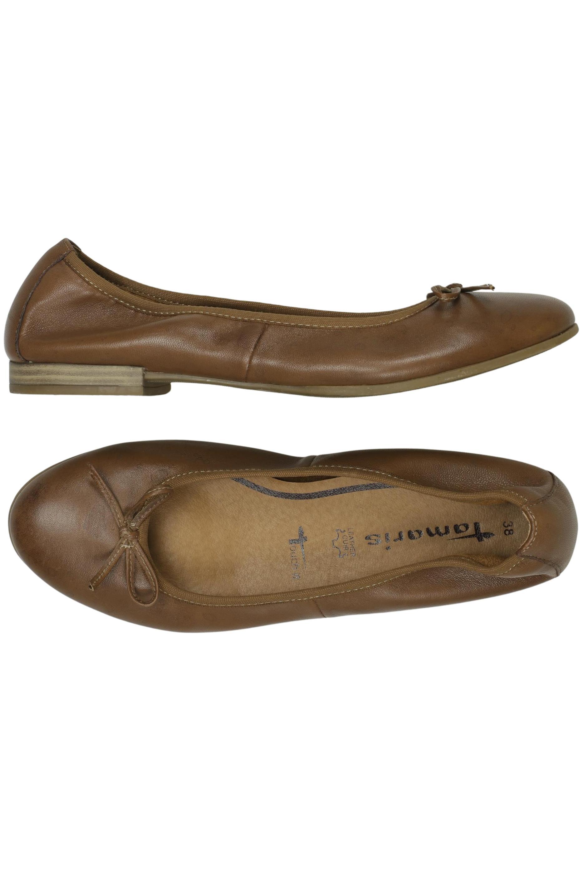 

Tamaris Damen Ballerinas, braun, Gr. 38