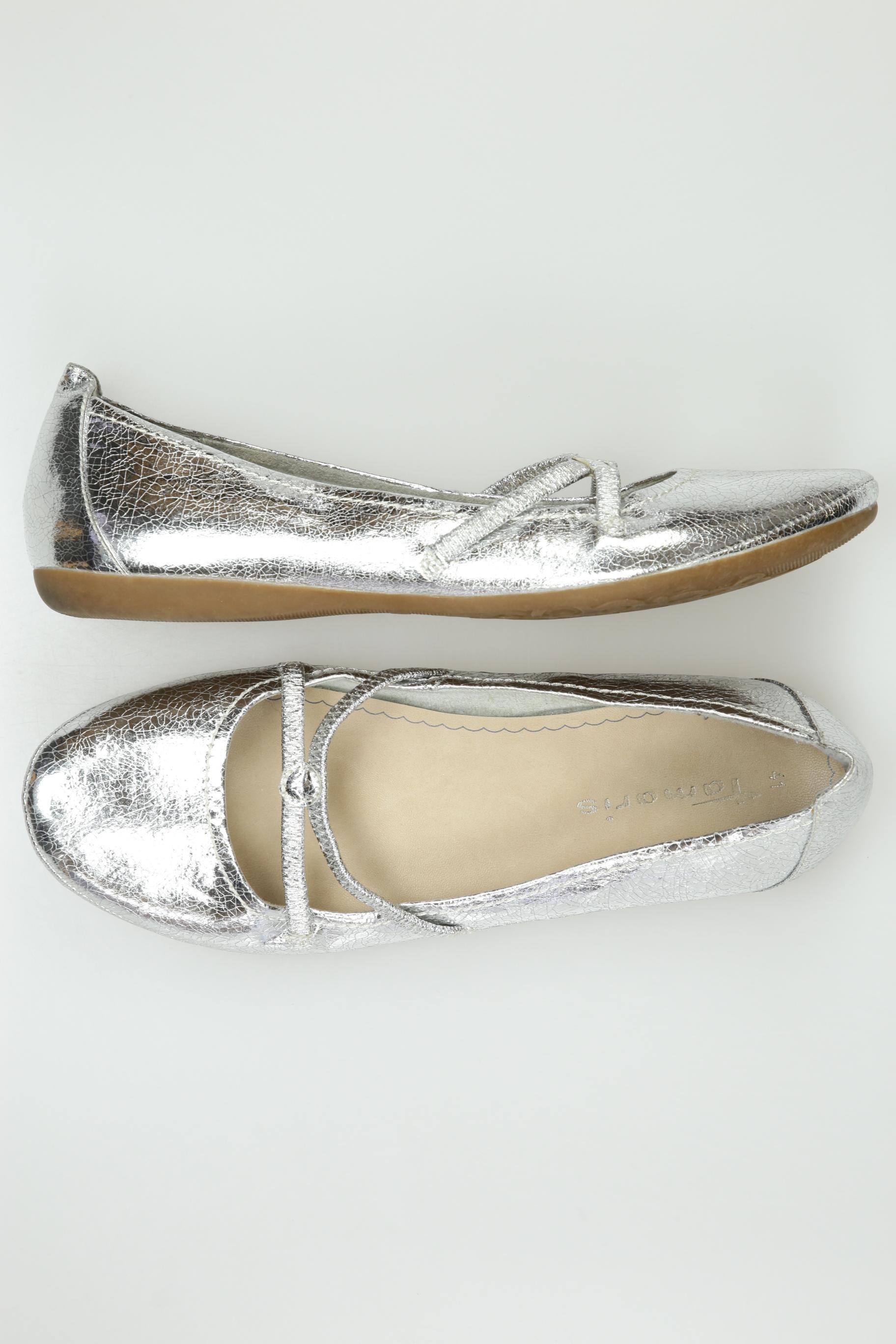 

Tamaris Damen Ballerinas, silber, Gr. 41