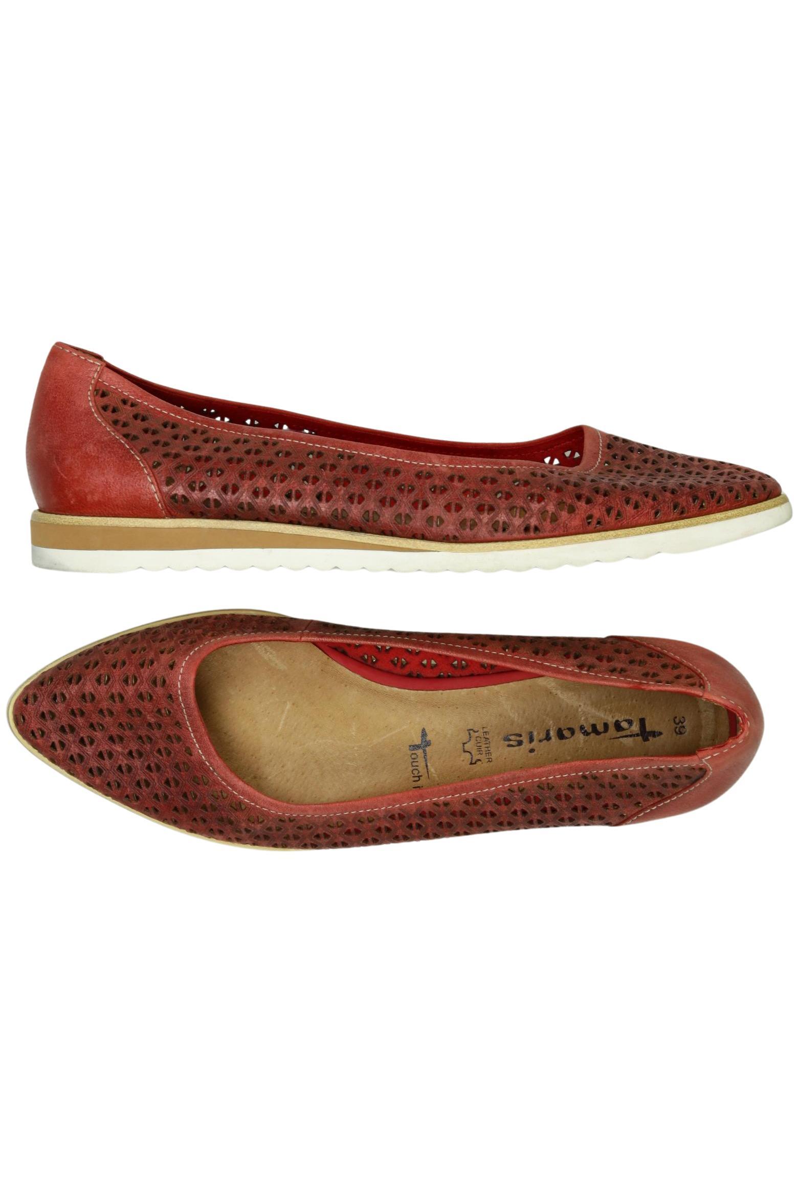 

Tamaris Damen Ballerinas, rot, Gr. 39