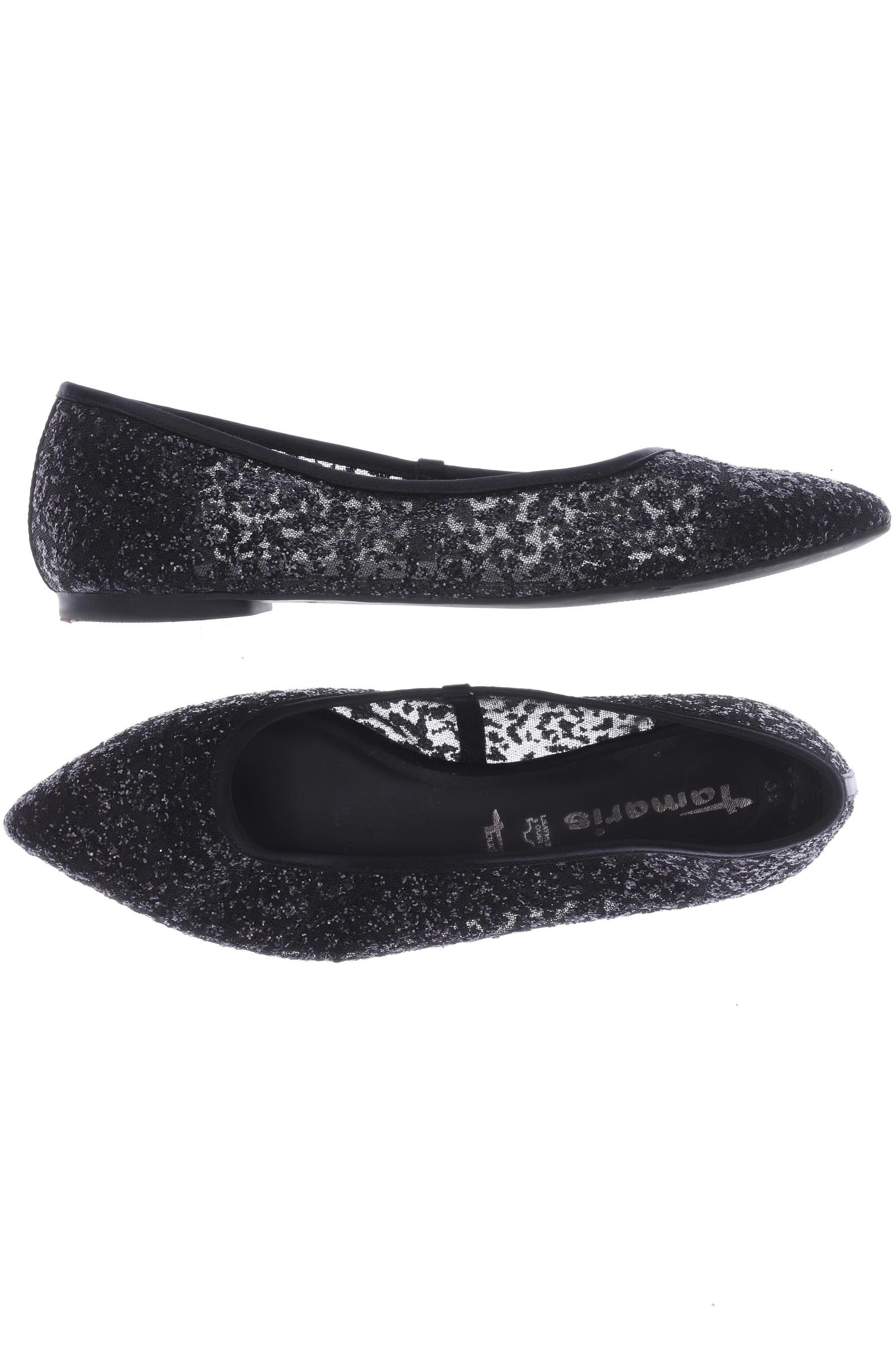 

Tamaris Damen Ballerinas, schwarz, Gr. 39