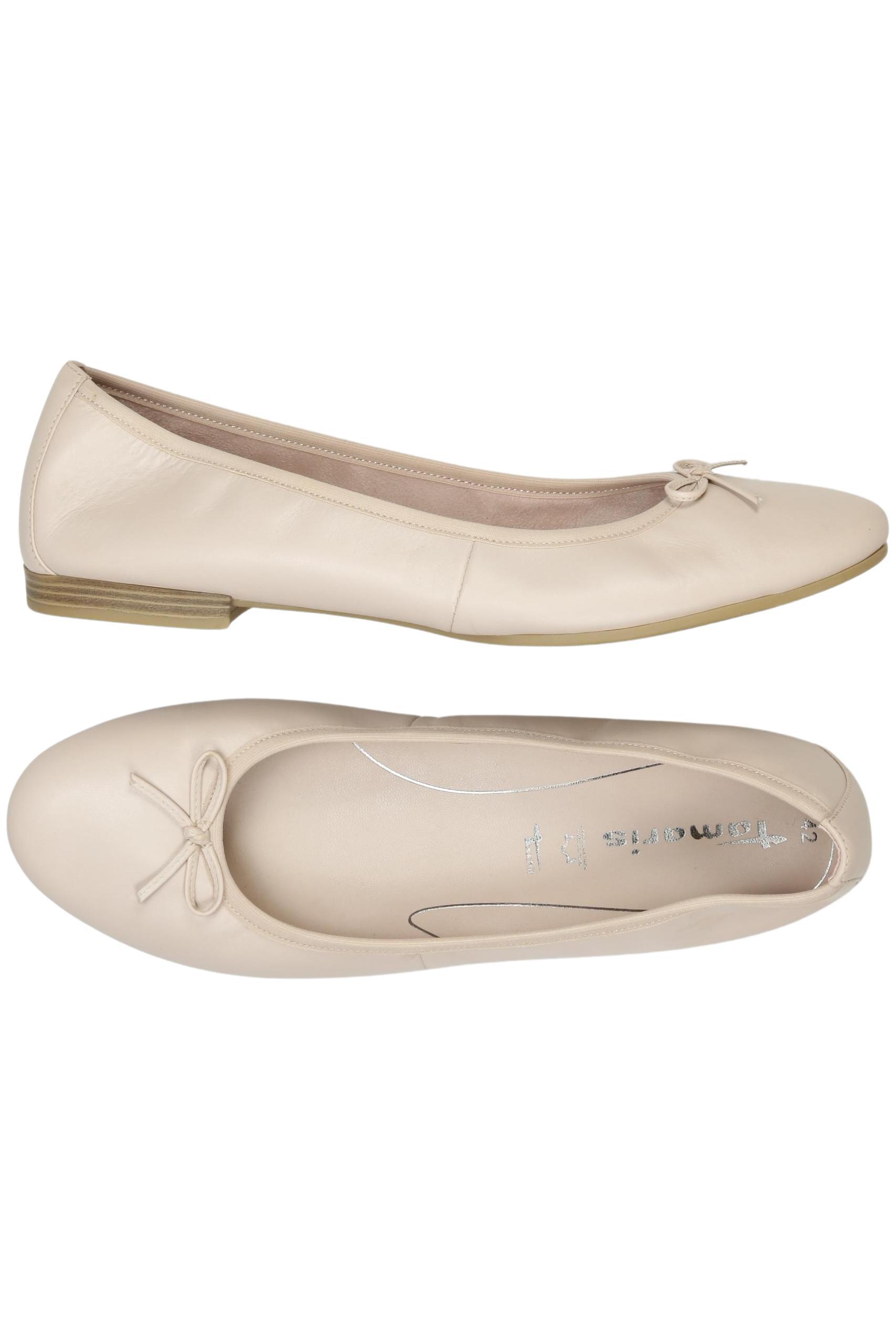 

Tamaris Damen Ballerinas, beige, Gr. 42