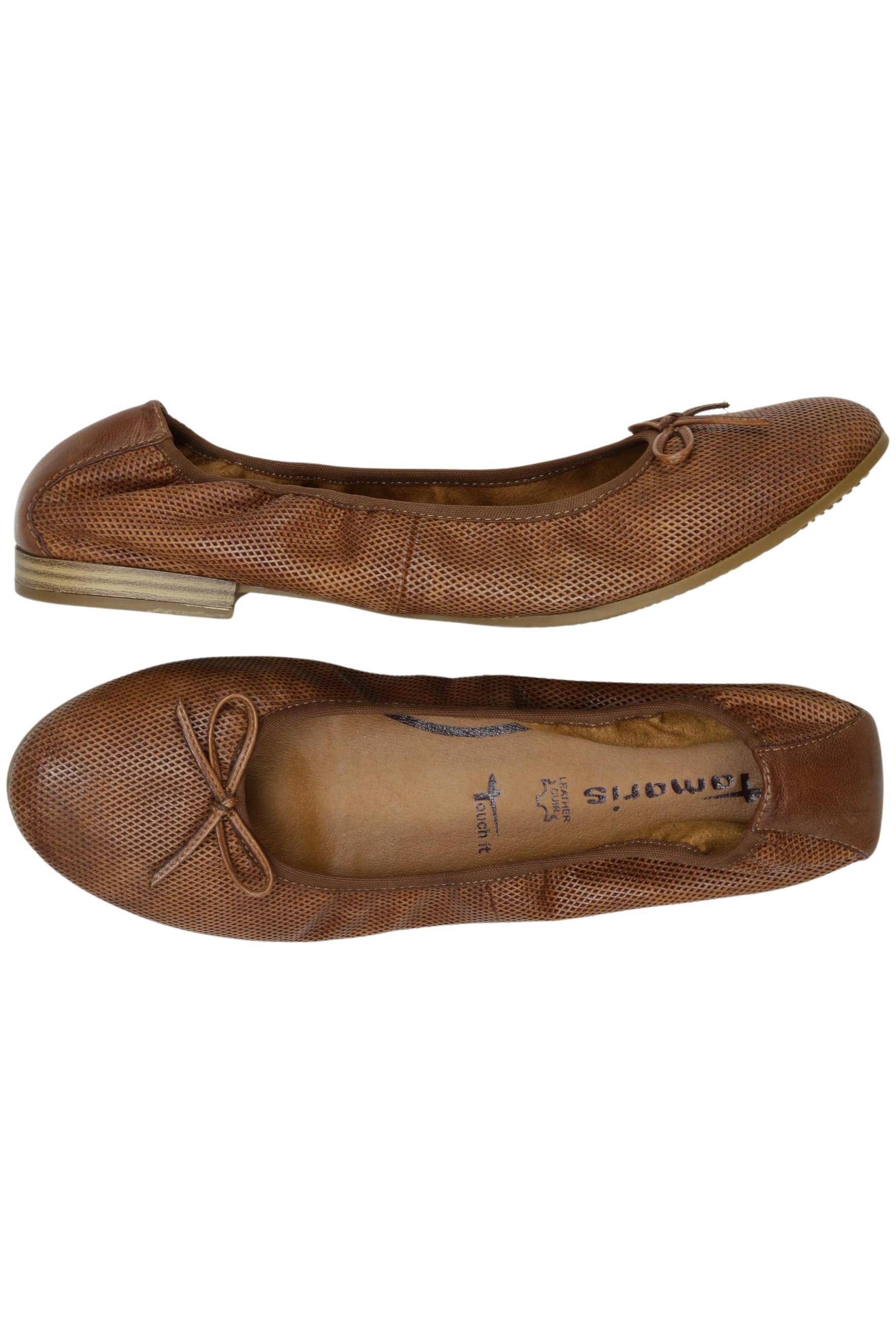 

Tamaris Damen Ballerinas, braun, Gr. 42