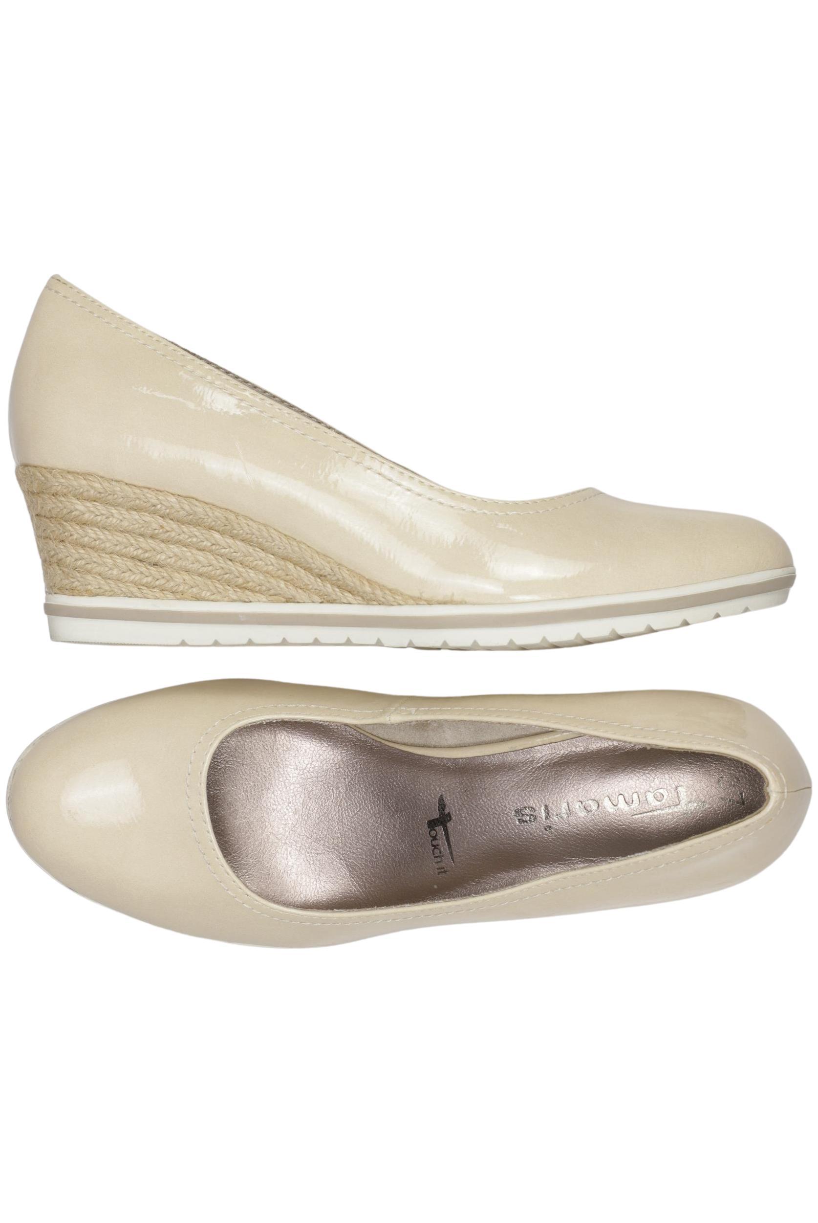 

Tamaris Damen Ballerinas, beige, Gr. 37